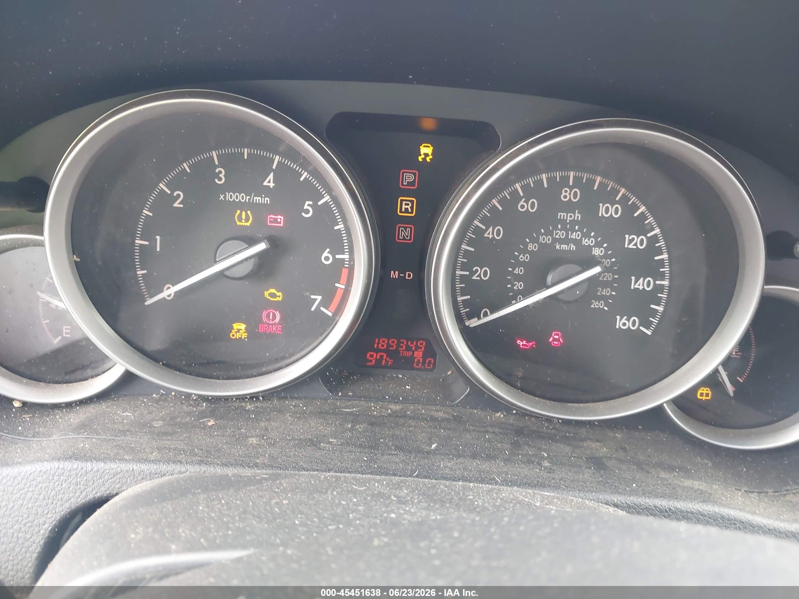 2012 Mazda Mazda6 I Touring Gray vin: 1YVHZ8DH9C5M18744