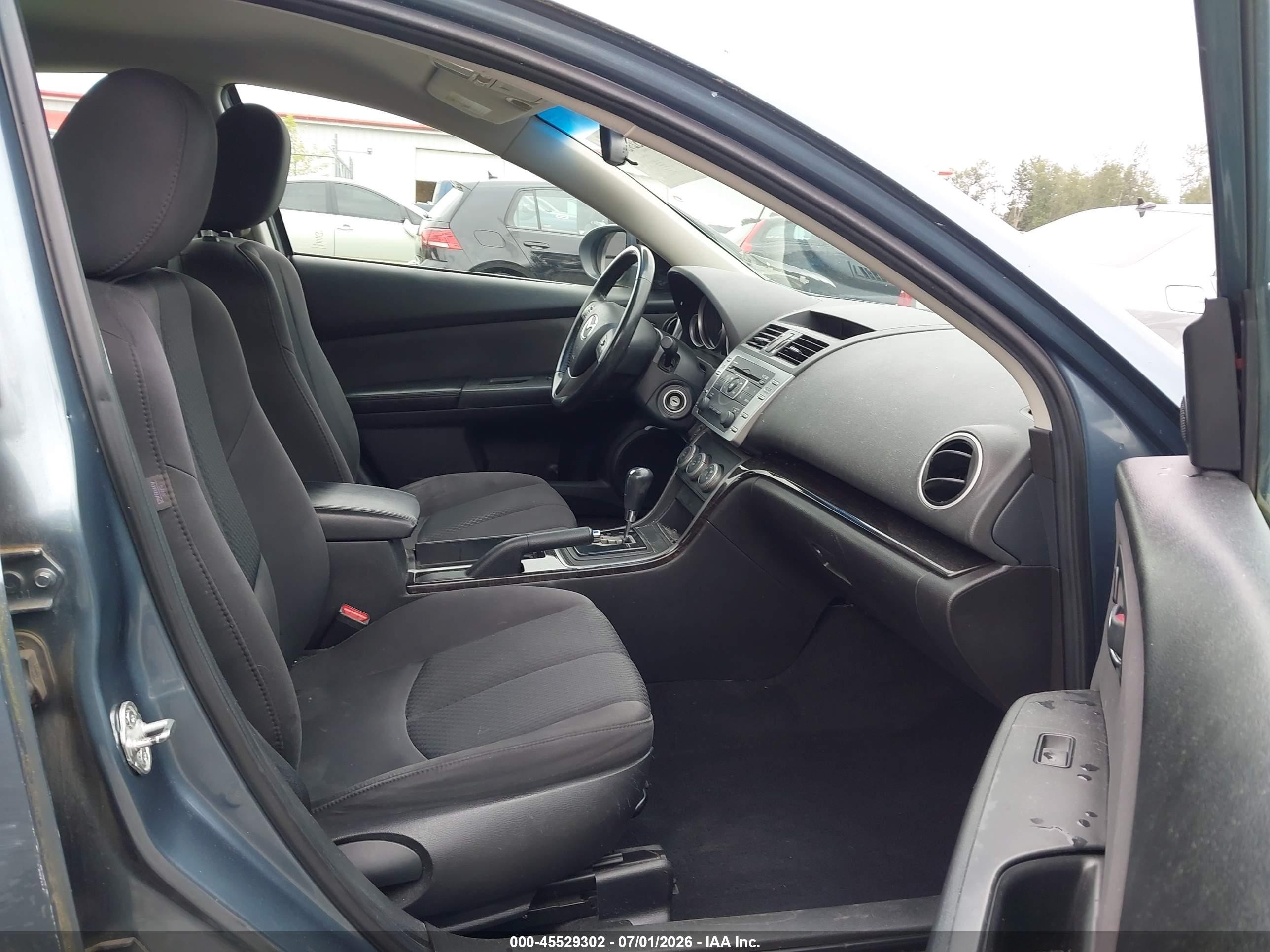 2012 Mazda Mazda6 I Touring Blue vin: 1YVHZ8DH9C5M36872