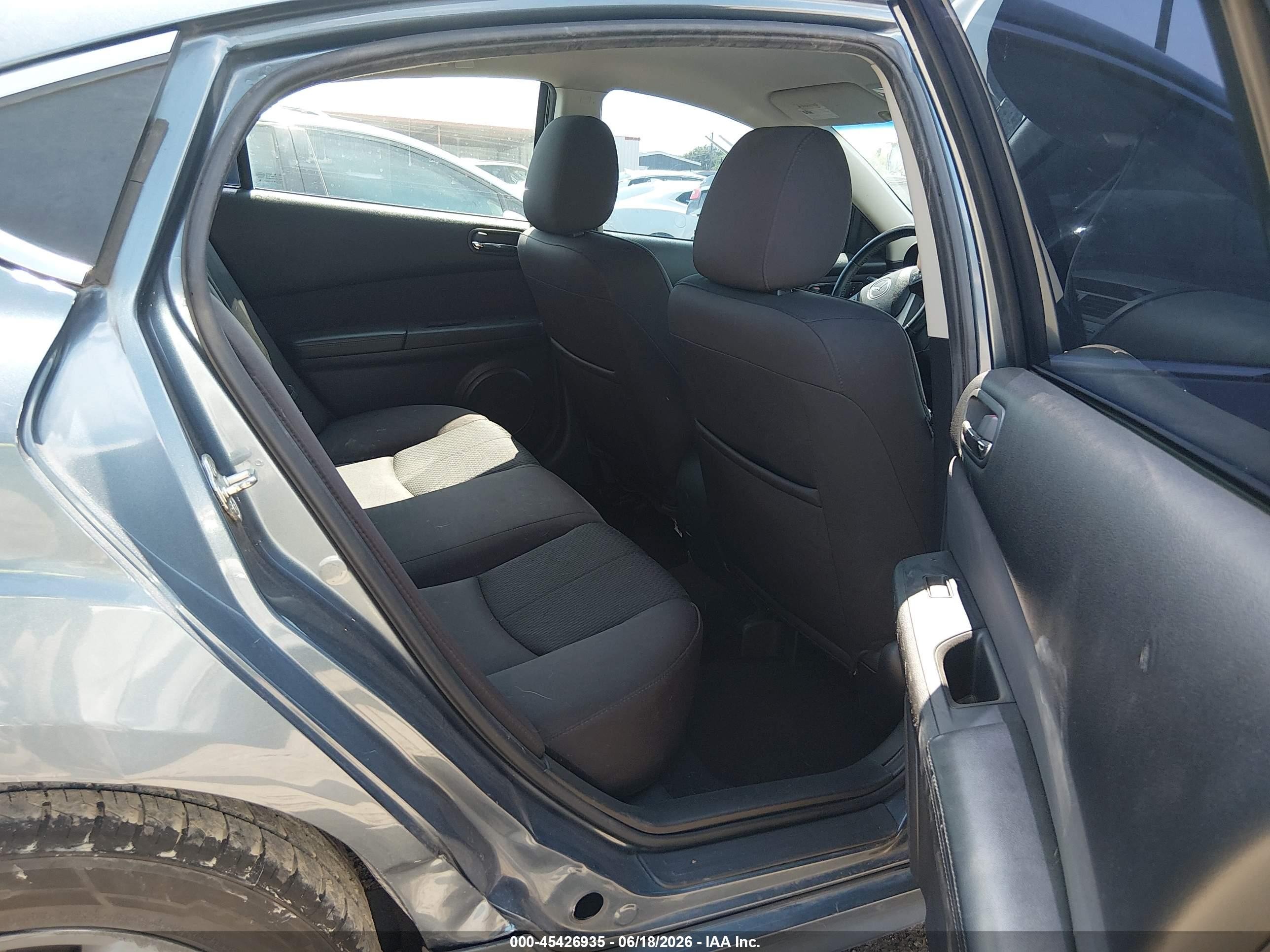 2013 Mazda Mazda6 I Touring Blue vin: 1YVHZ8DH9D5M07065