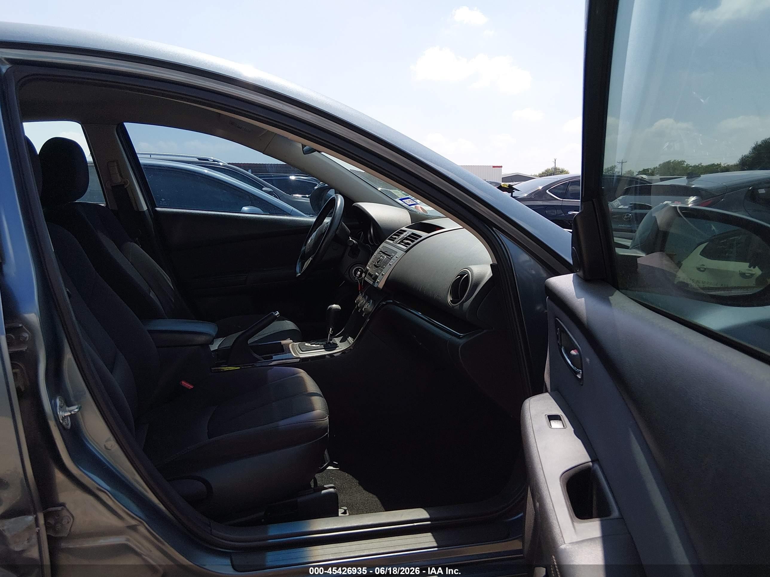 2013 Mazda Mazda6 I Touring Blue vin: 1YVHZ8DH9D5M07065
