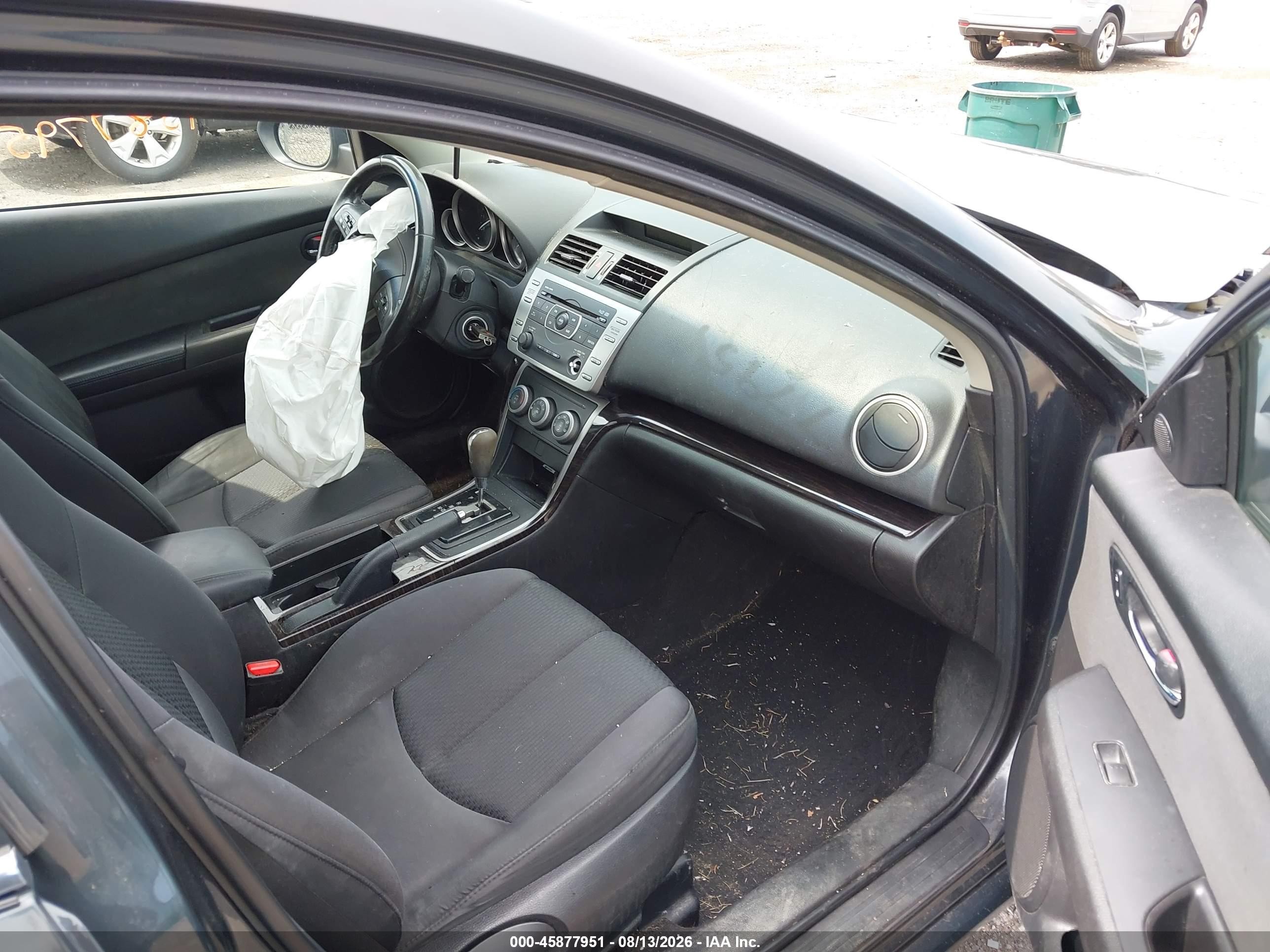 2012 Mazda Mazda6 I Touring Серый vin: 1YVHZ8DHXC5M14816