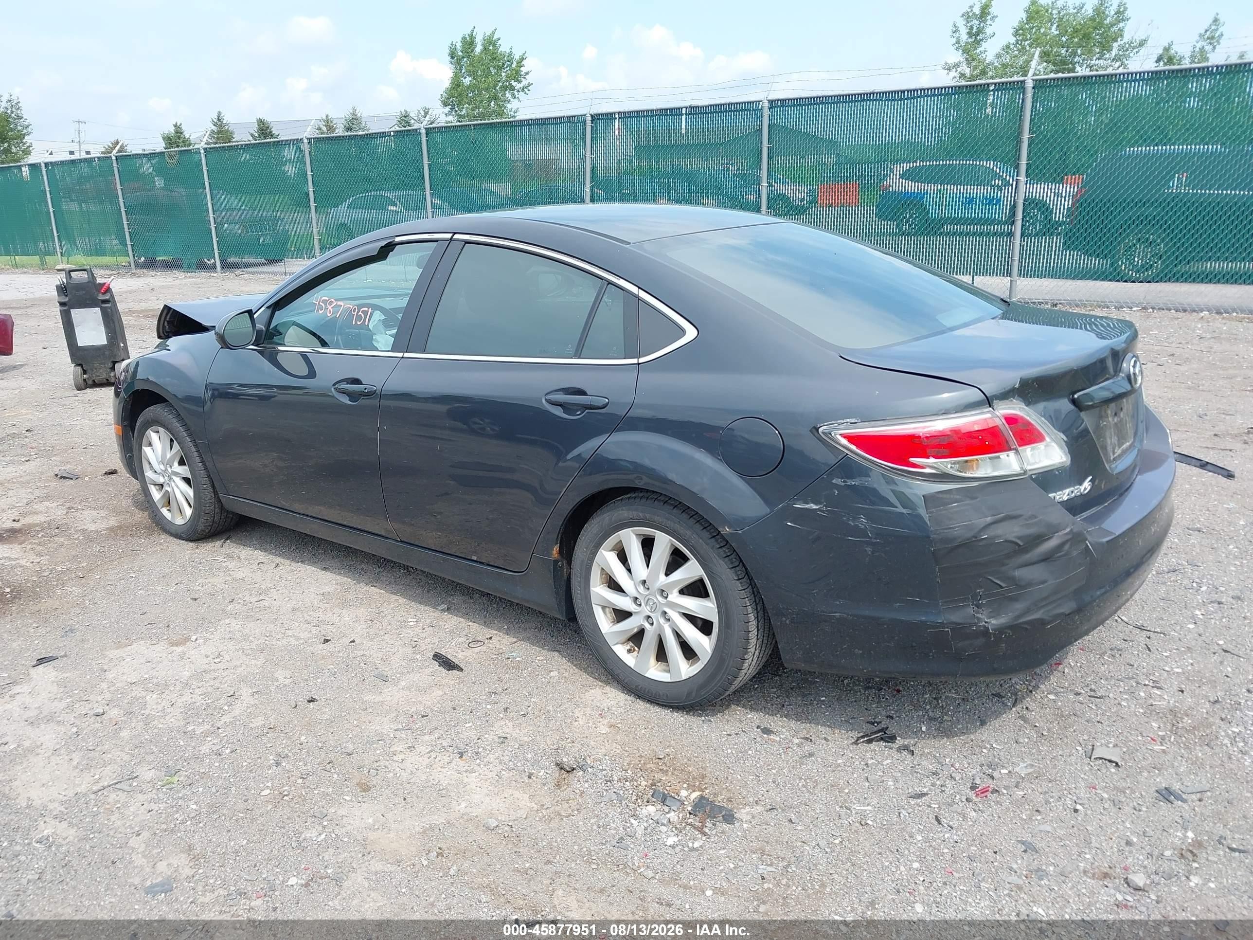 2012 Mazda Mazda6 I Touring Серый vin: 1YVHZ8DHXC5M14816