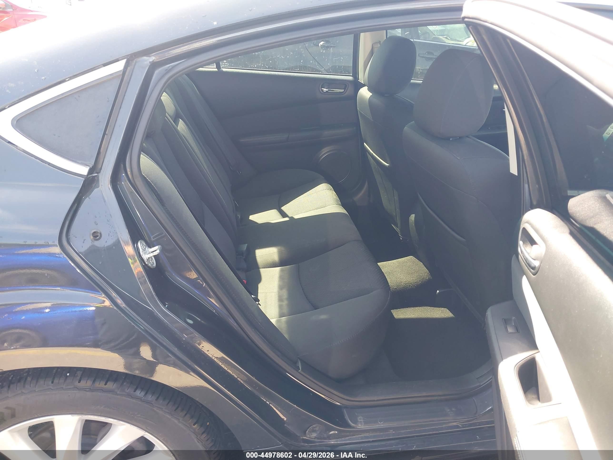 2012 Mazda Mazda6 I Touring Gray vin: 1YVHZ8DHXC5M37058