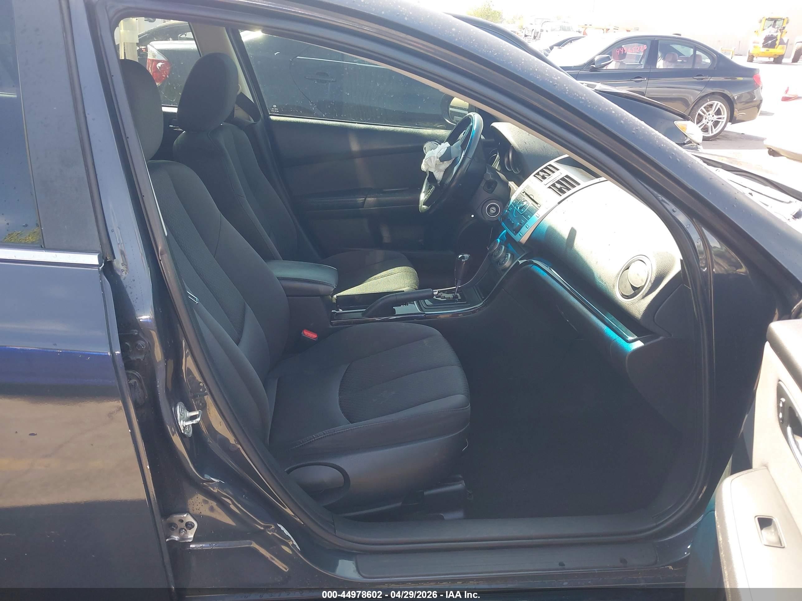 2012 Mazda Mazda6 I Touring Gray vin: 1YVHZ8DHXC5M37058