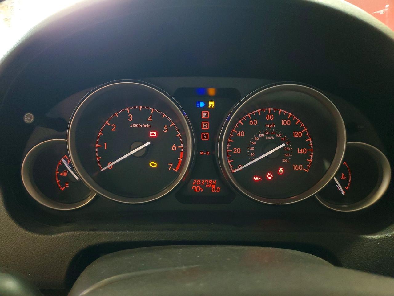 2012 Mazda 6 I Красный vin: 1C4RJFAG8MC580962