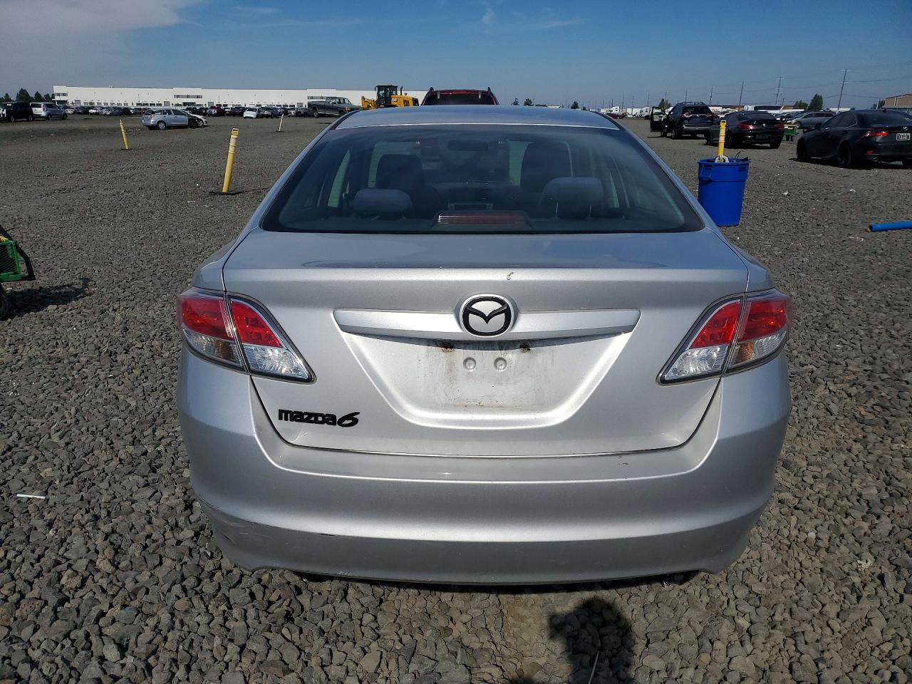 2013 Mazda 6 Touring Silver vin: 1YVHZ8DHXD5M15322