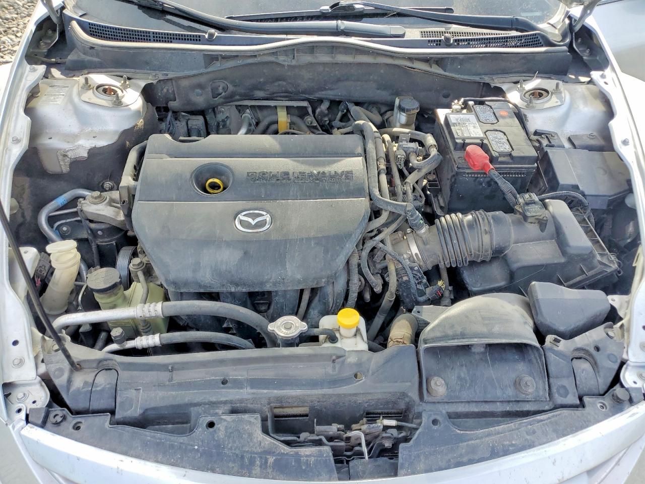 2013 Mazda 6 Touring Silver vin: 1YVHZ8DHXD5M15322