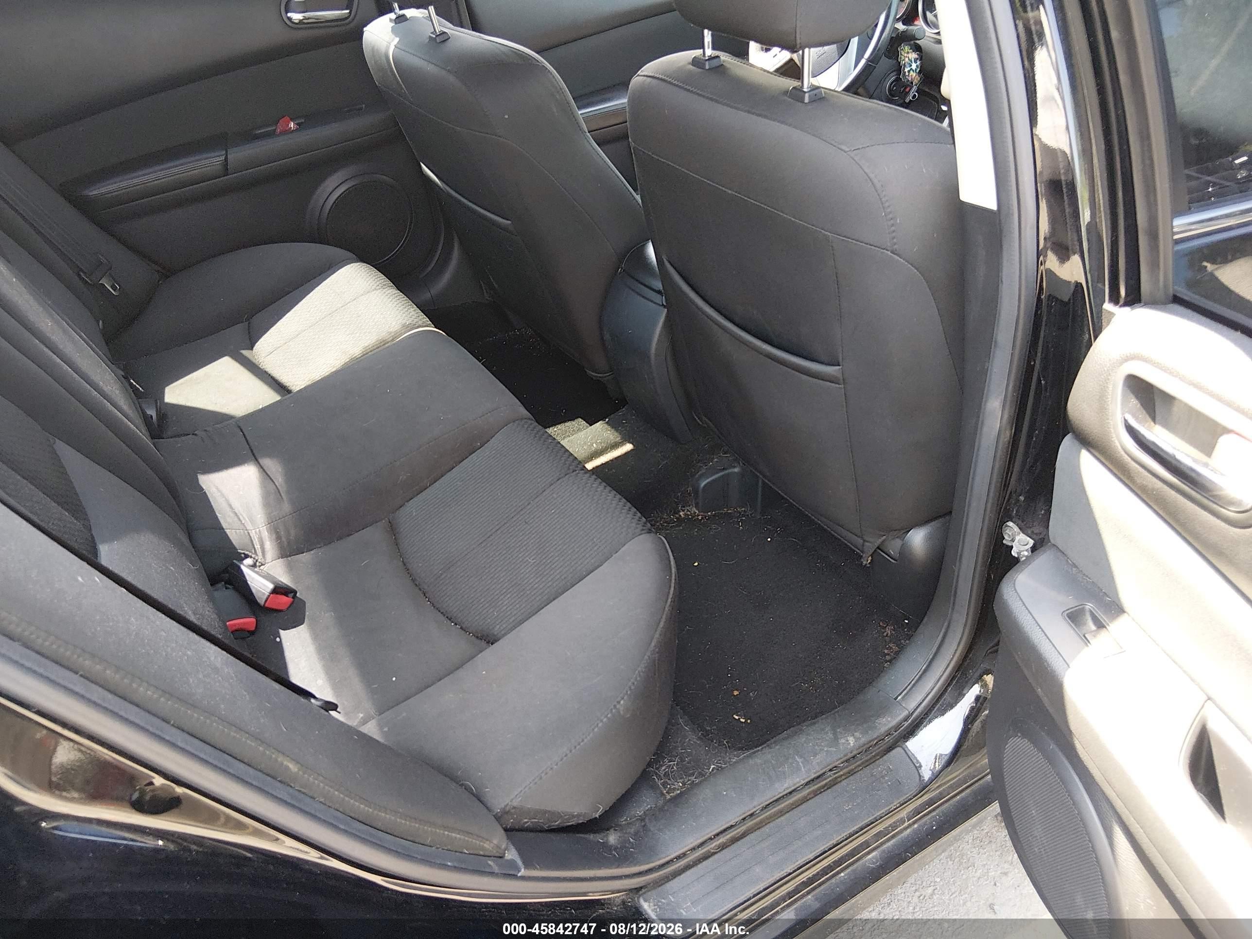 2013 Mazda Mazda6 I Touring Black vin: 1YVHZ8DHXD5M15515