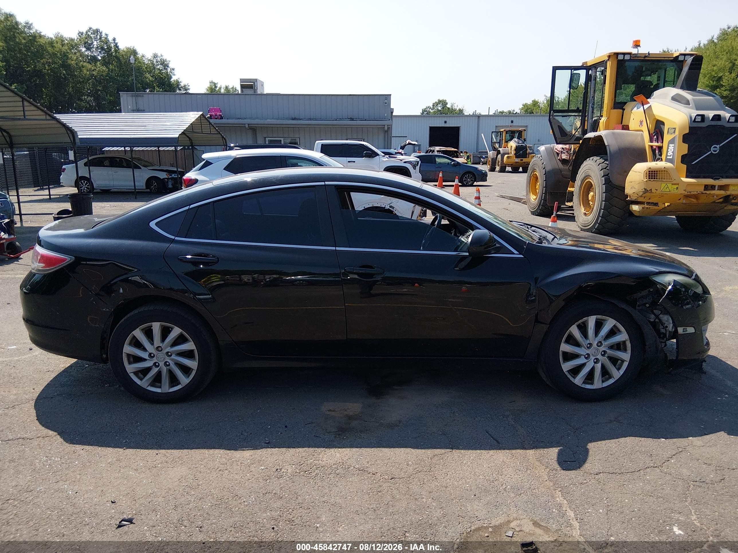 2013 Mazda Mazda6 I Touring Black vin: 1YVHZ8DHXD5M15515