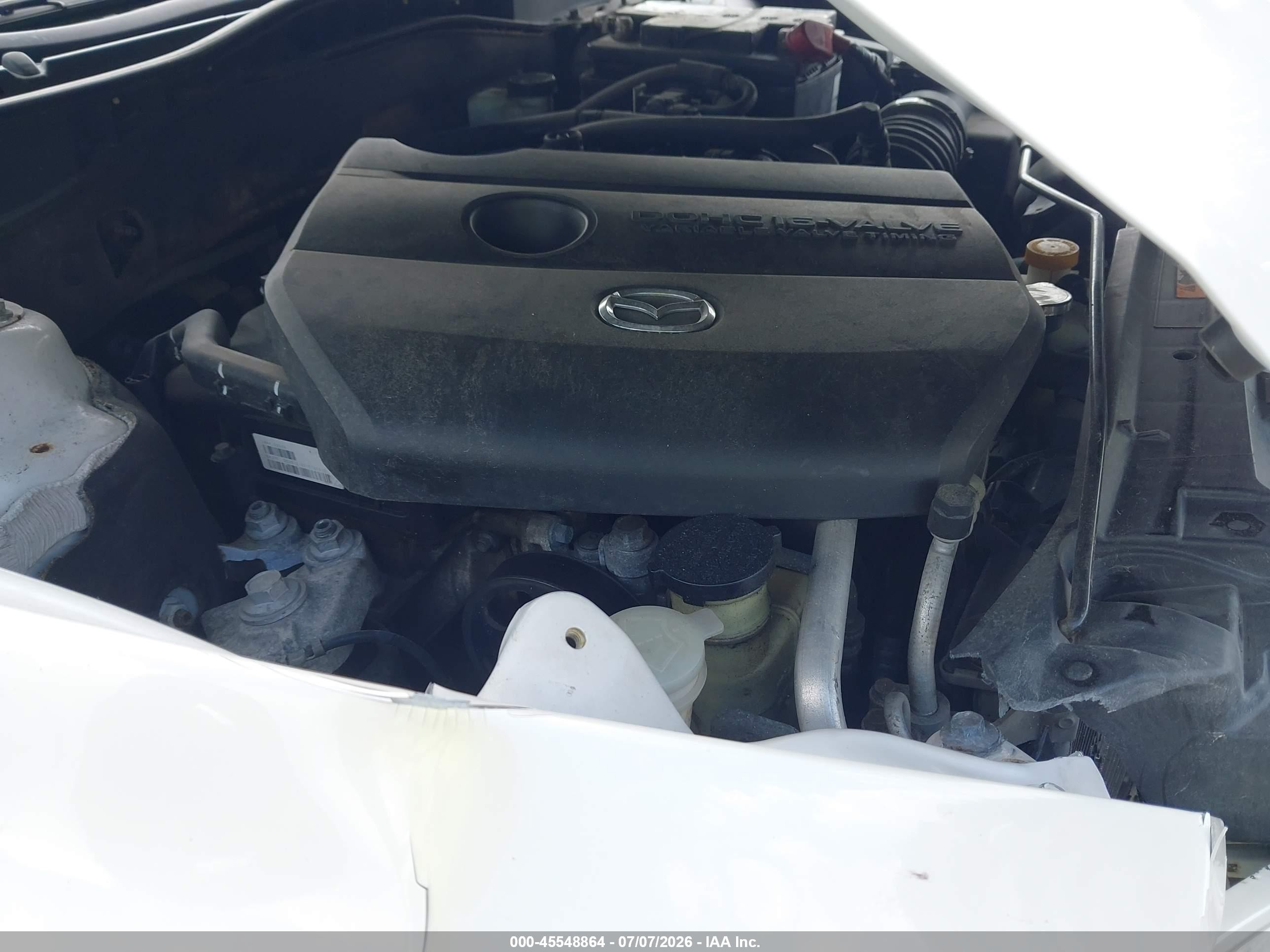 2013 Mazda Mazda6 I Touring Plus White vin: 1YVHZ8EH1D5M09164