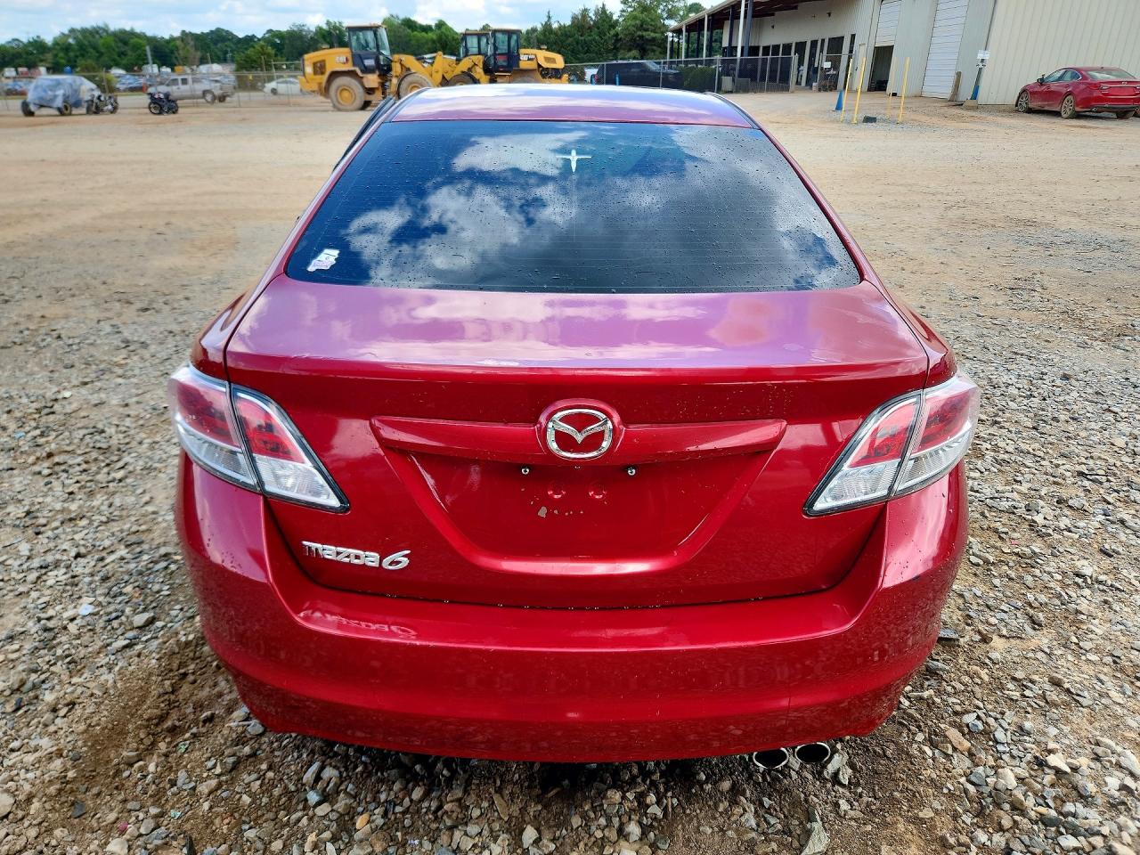 2012 Mazda 6 I Красный vin: 1YVHZ8EH4C5M33814