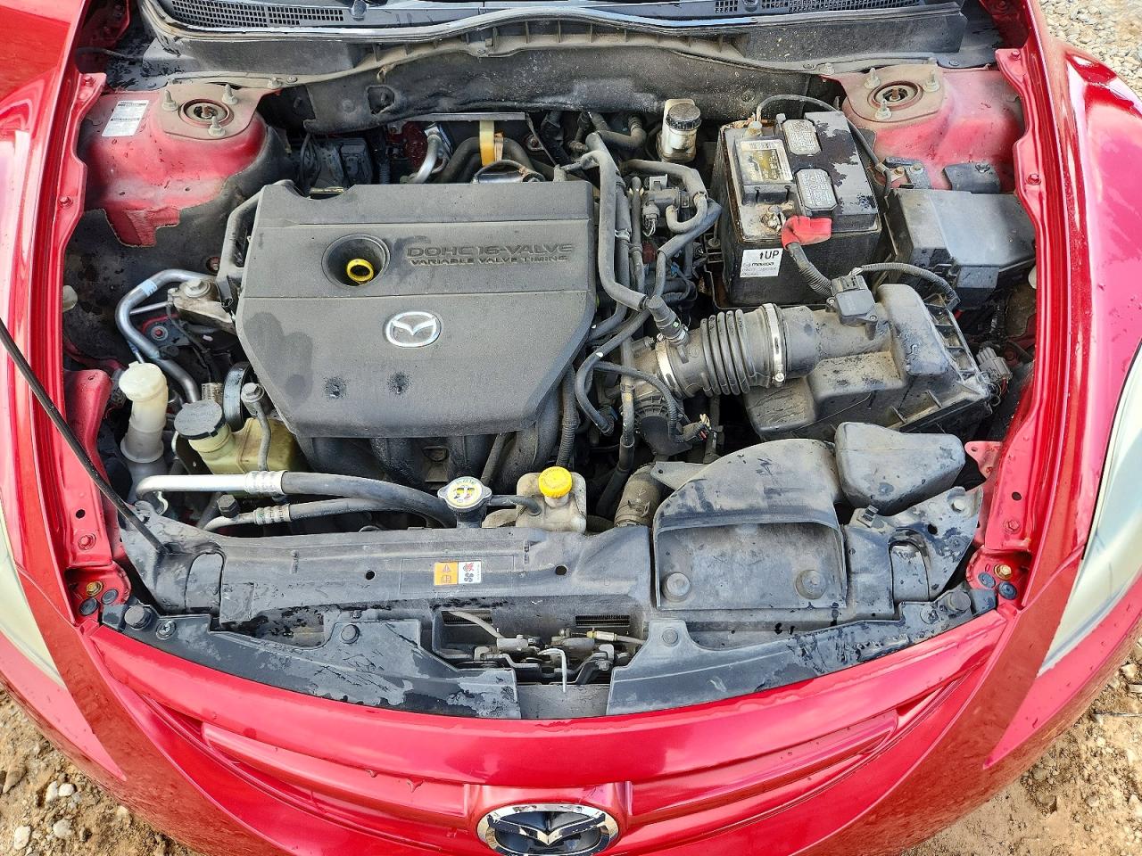 2012 Mazda 6 I Красный vin: 1YVHZ8EH4C5M33814