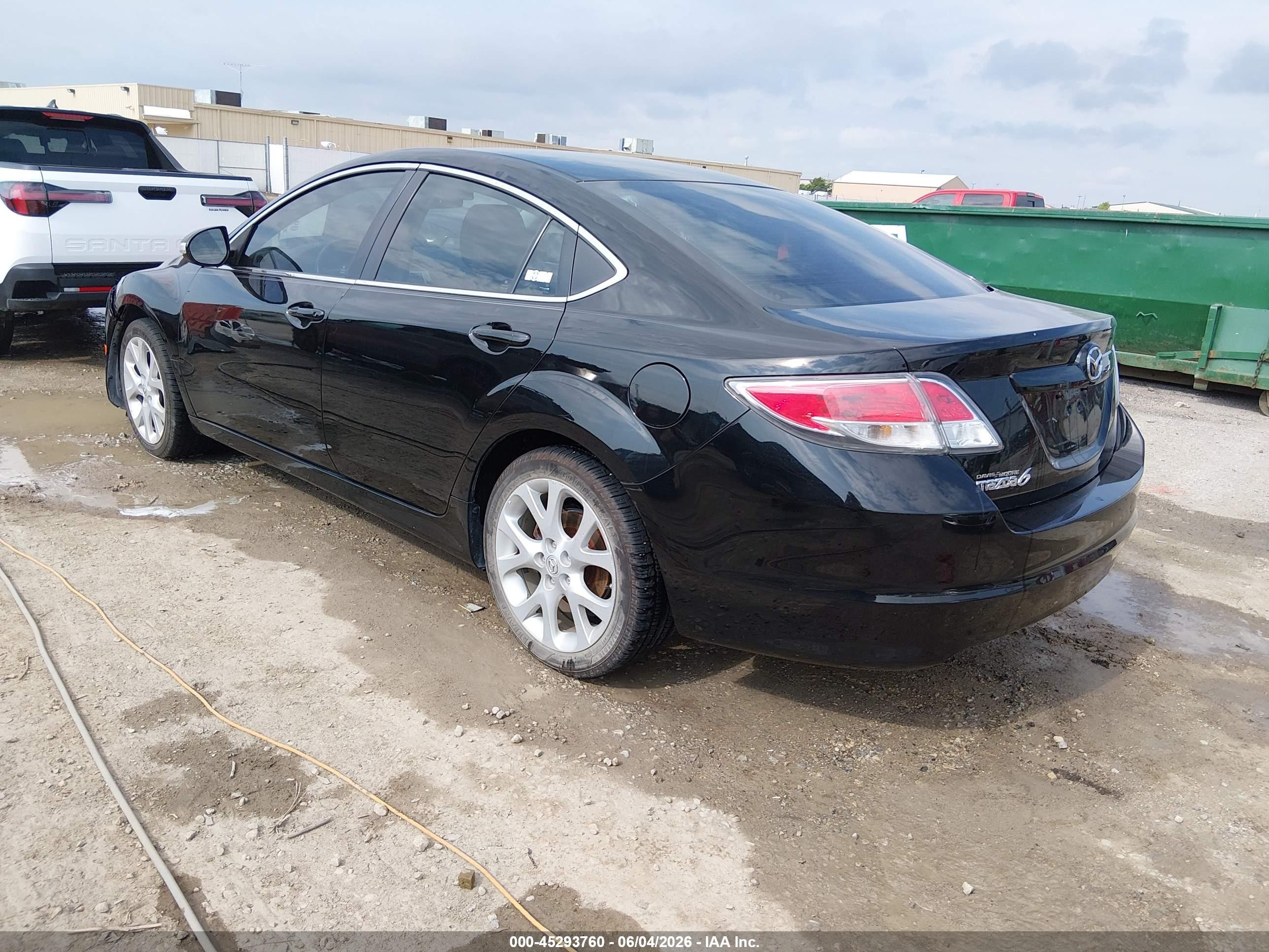 2013 Mazda Mazda6 I Touring Plus Black vin: 1YVHZ8EH4D5M03326
