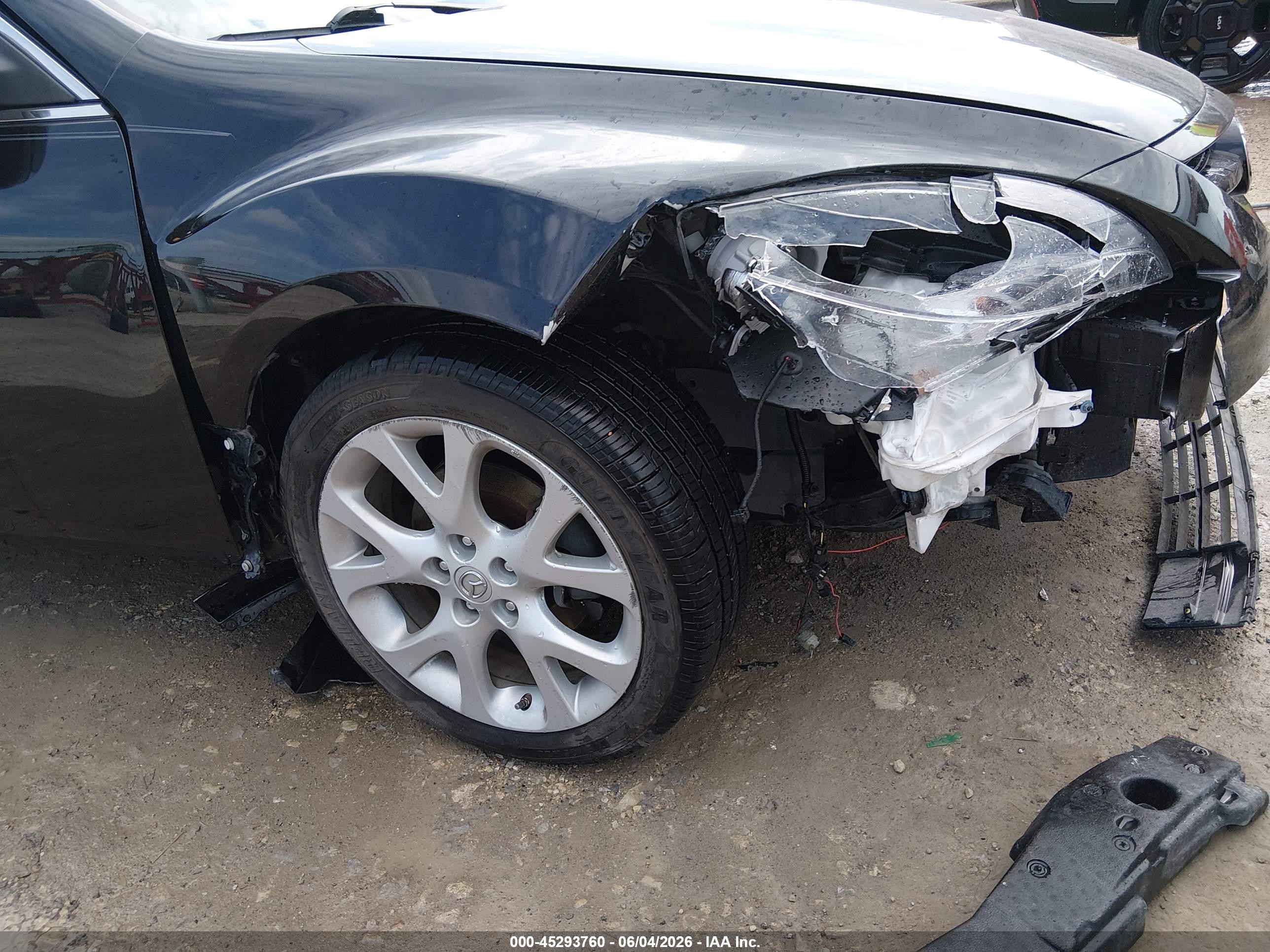 2013 Mazda Mazda6 I Touring Plus Black vin: 1YVHZ8EH4D5M03326