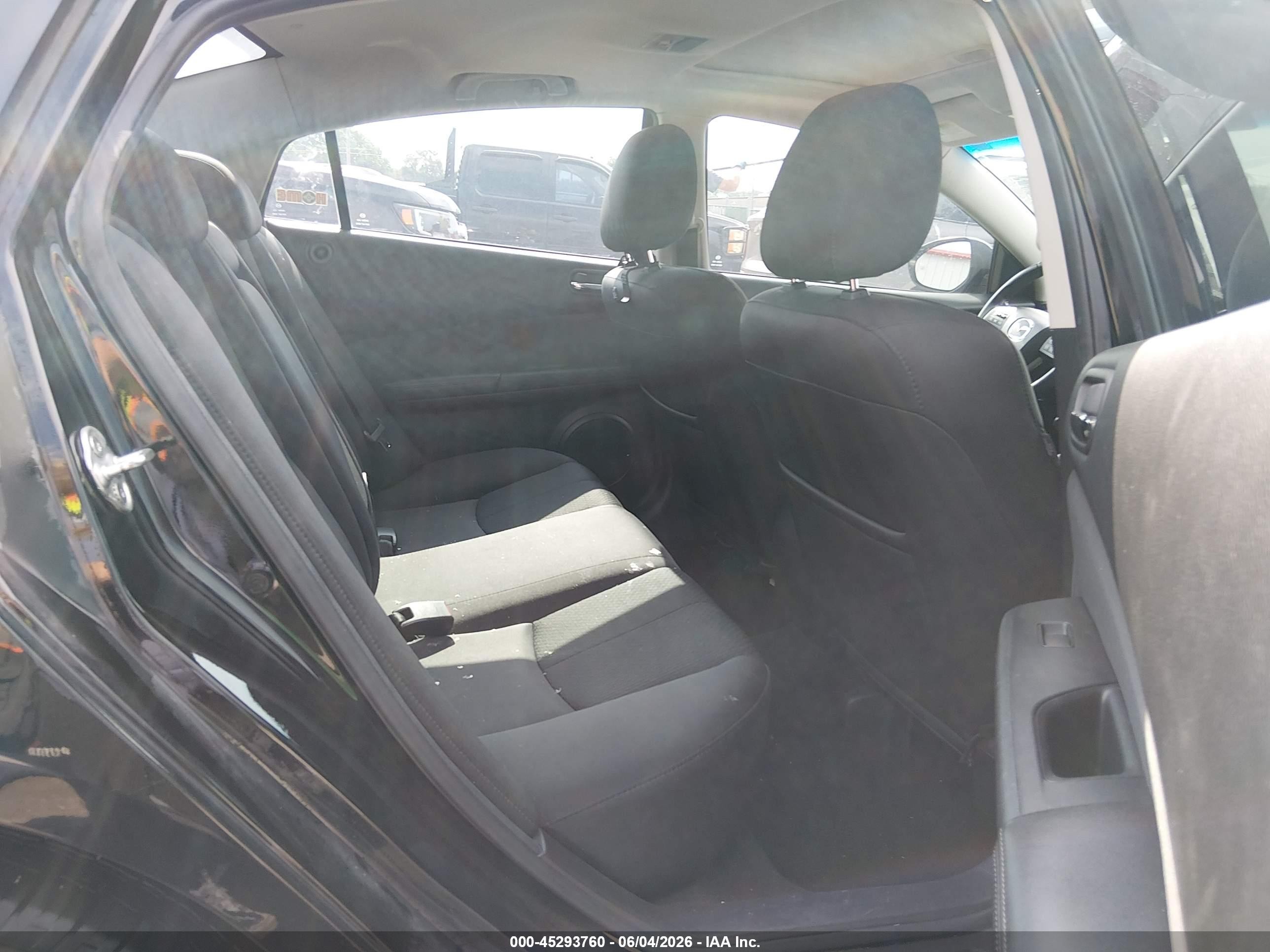 2013 Mazda Mazda6 I Touring Plus Black vin: 1YVHZ8EH4D5M03326