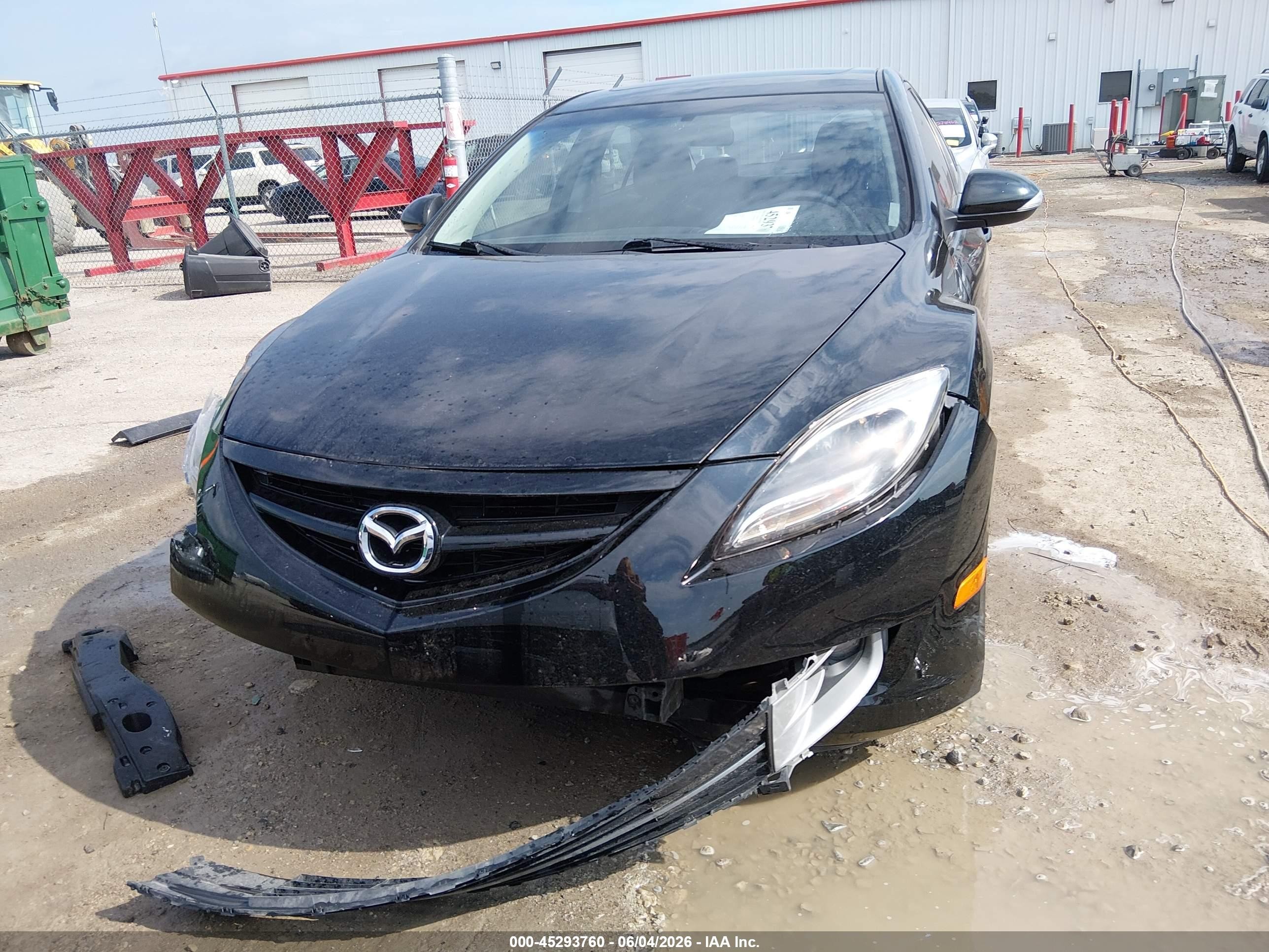 2013 Mazda Mazda6 I Touring Plus Black vin: 1YVHZ8EH4D5M03326