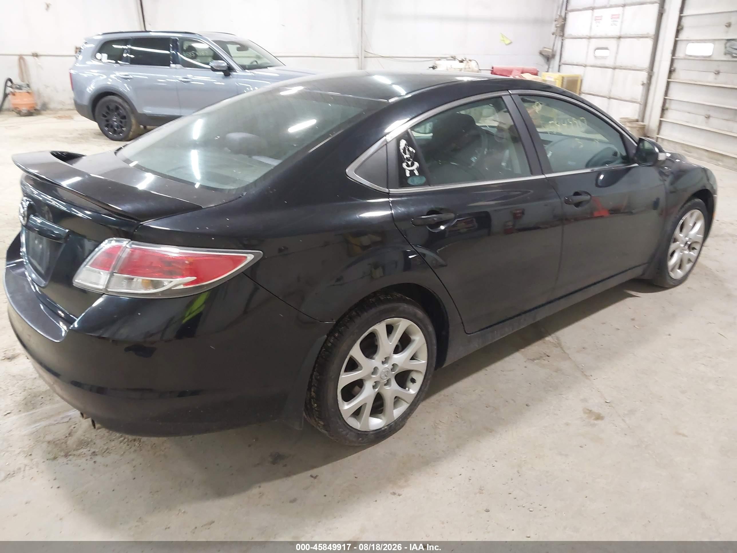 2013 Mazda Mazda6 I Touring Plus Black vin: 1YVHZ8EH4D5M08221