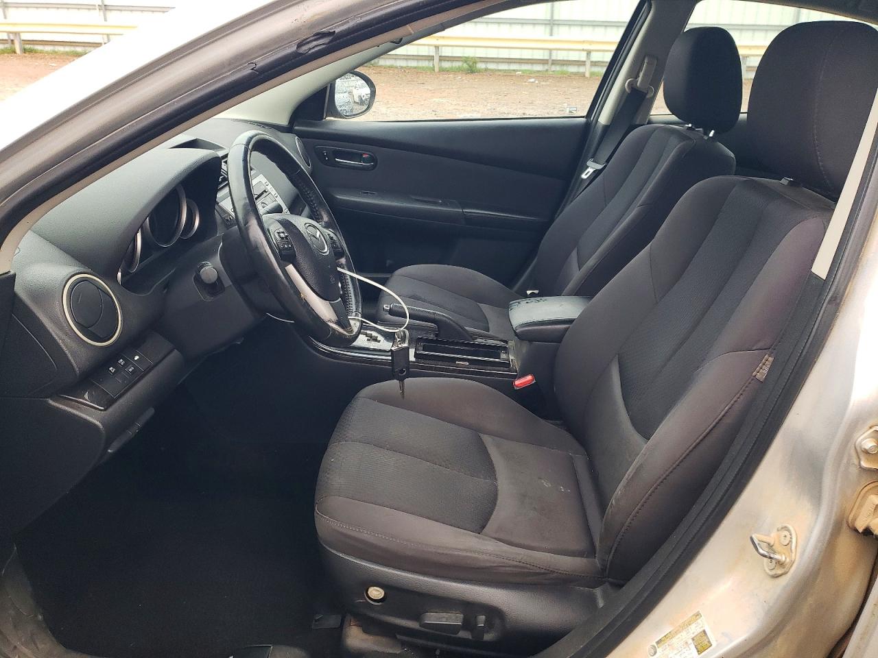 2013 Mazda 6 Touring Plus Silver vin: 1YVHZ8EH5D5M17333