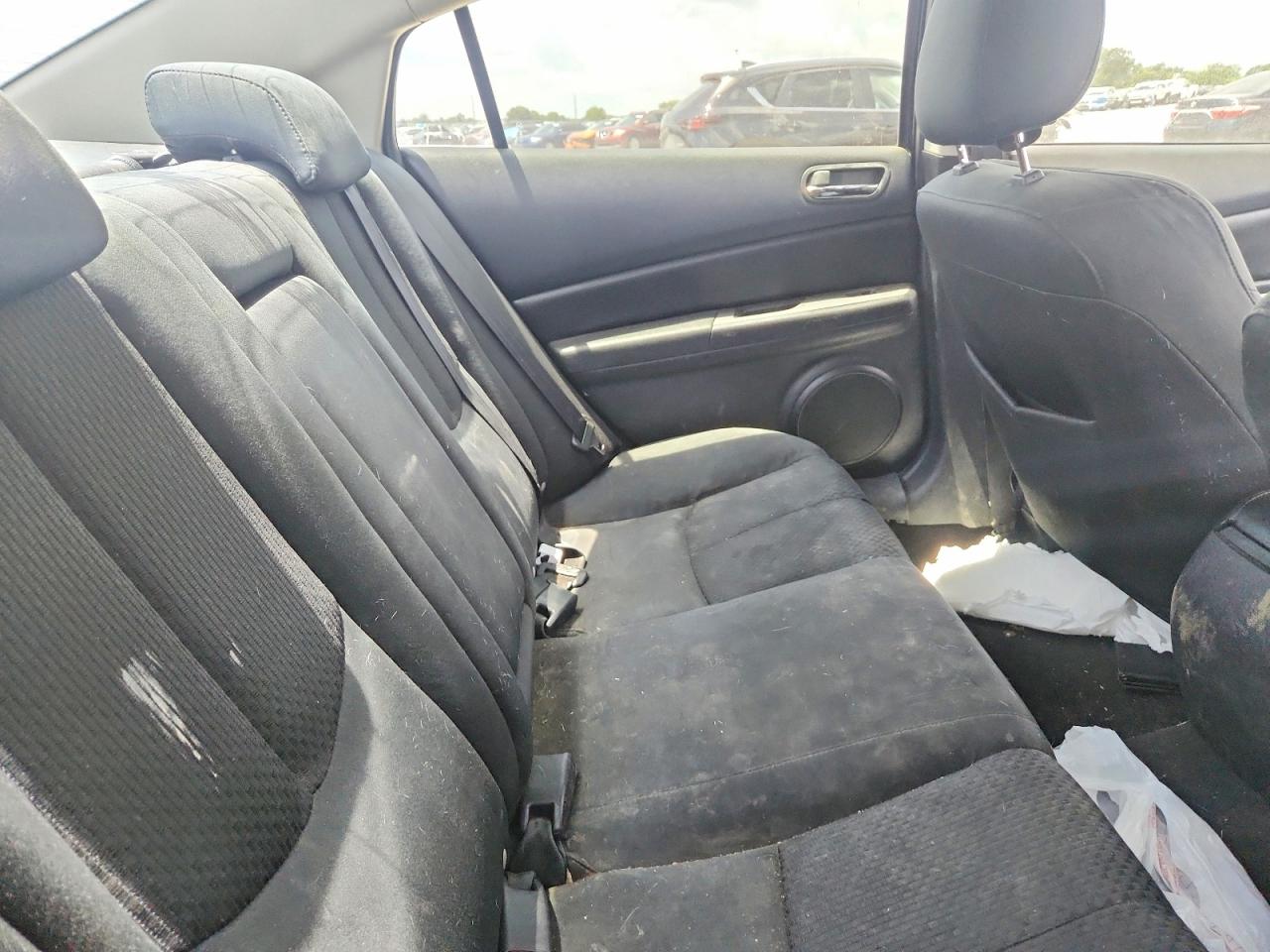 2012 Mazda 6 I Черный vin: 1YVHZ8EH8C5M21925