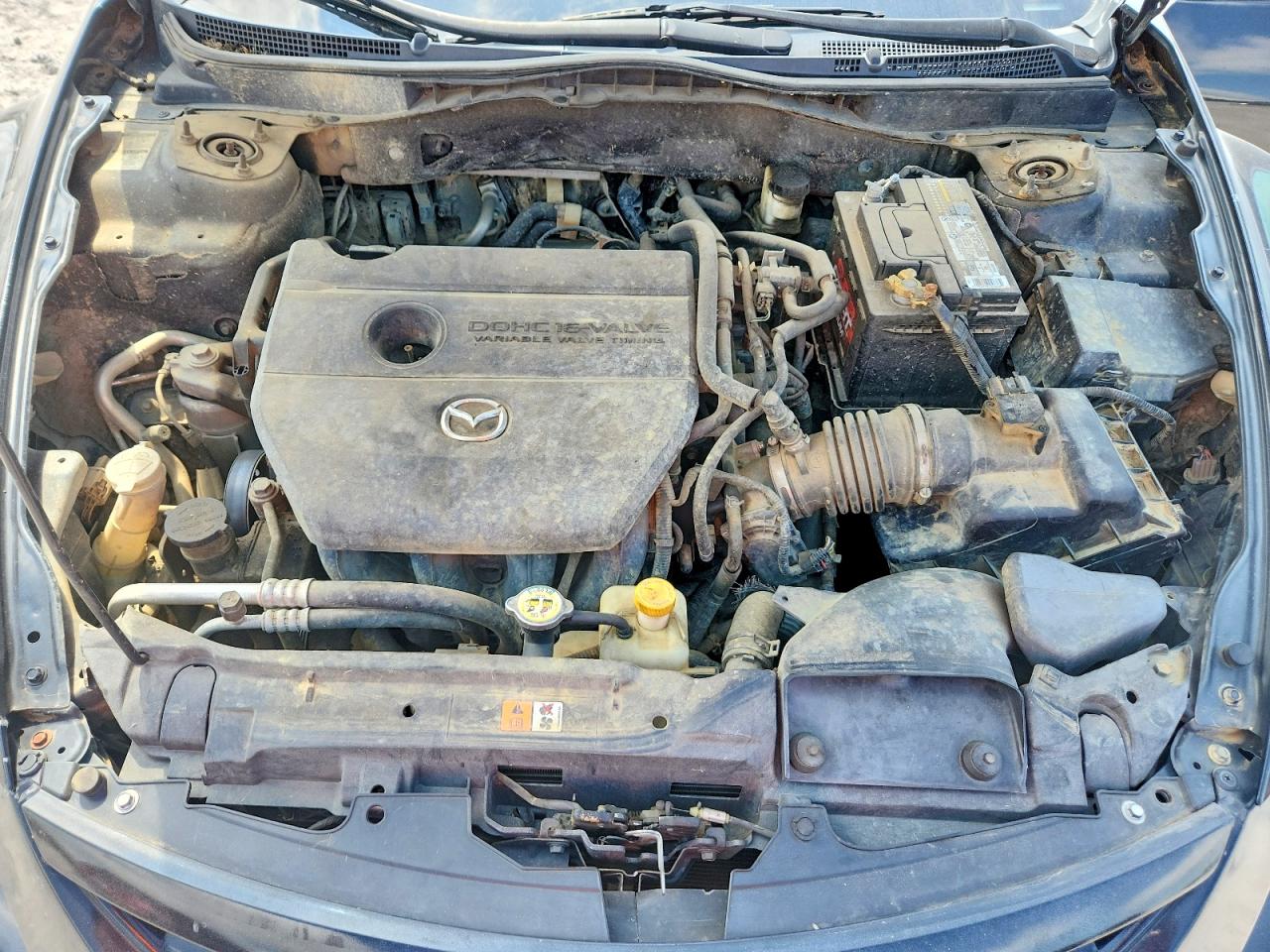 2012 Mazda 6 I Черный vin: 1YVHZ8EH8C5M21925