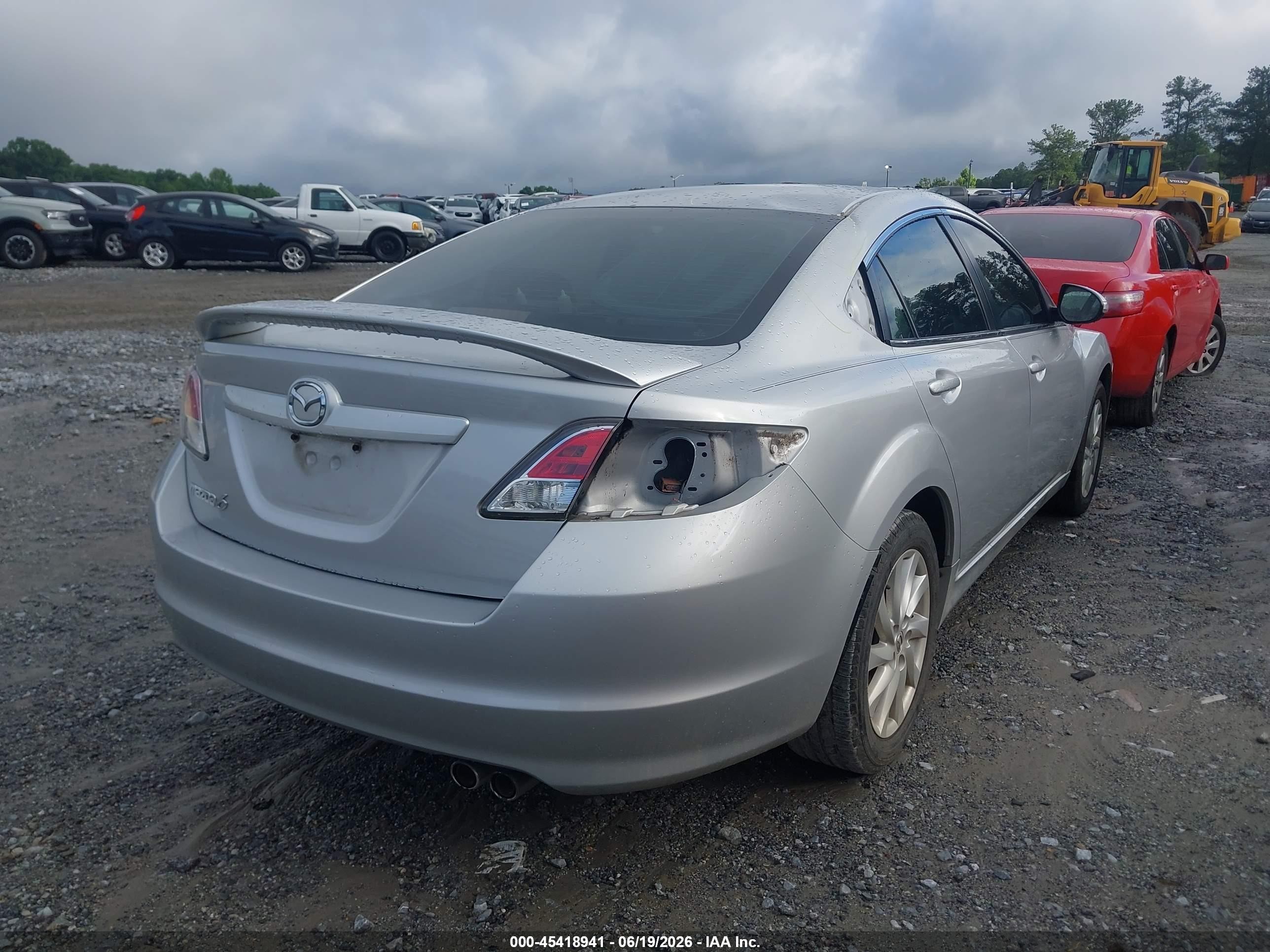 2012 Mazda Mazda6 I Touring Plus Silver vin: 1YVHZ8EH9C5M12683