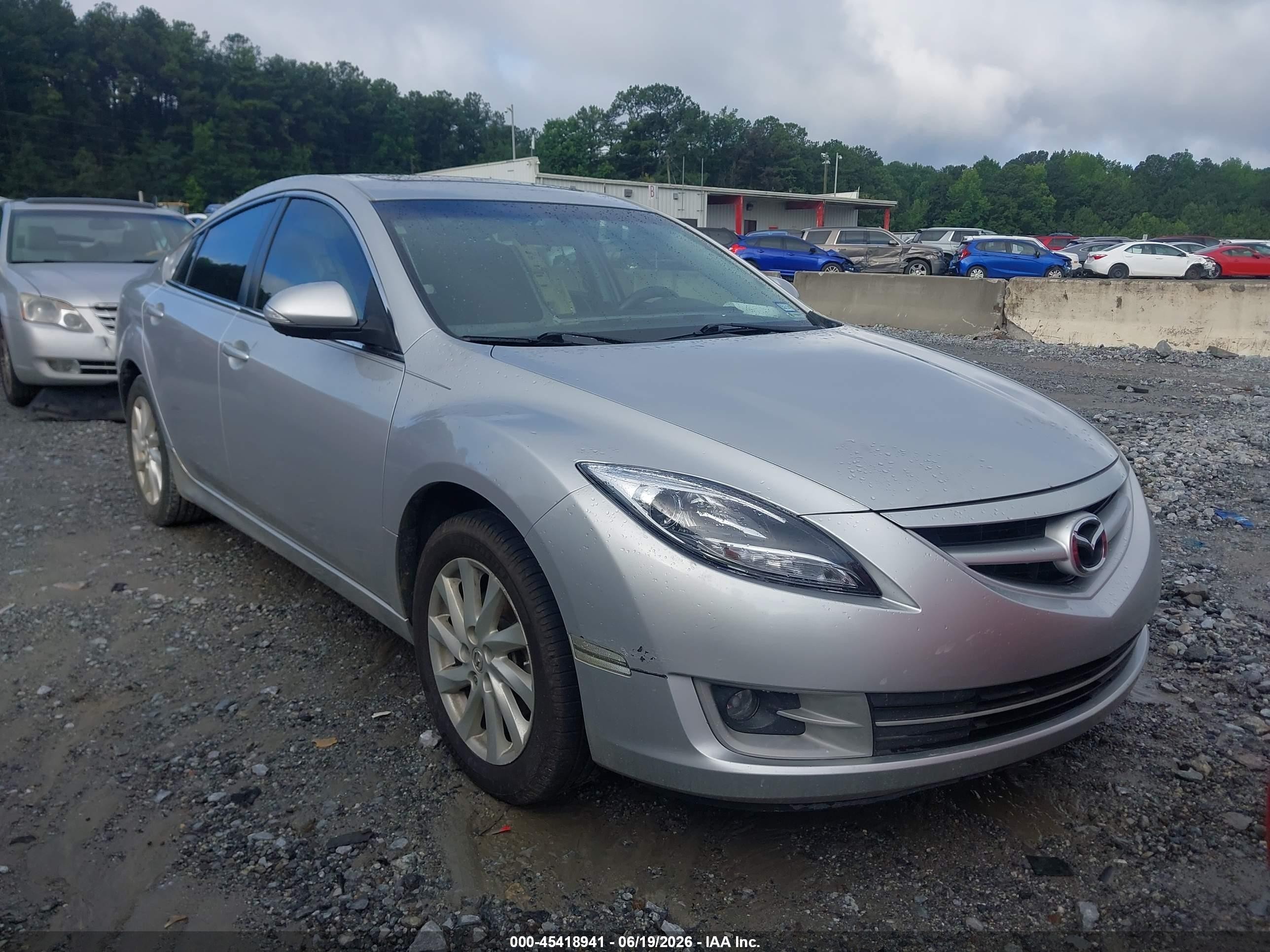 2012 Mazda Mazda6 I Touring Plus Silver vin: 1YVHZ8EH9C5M12683