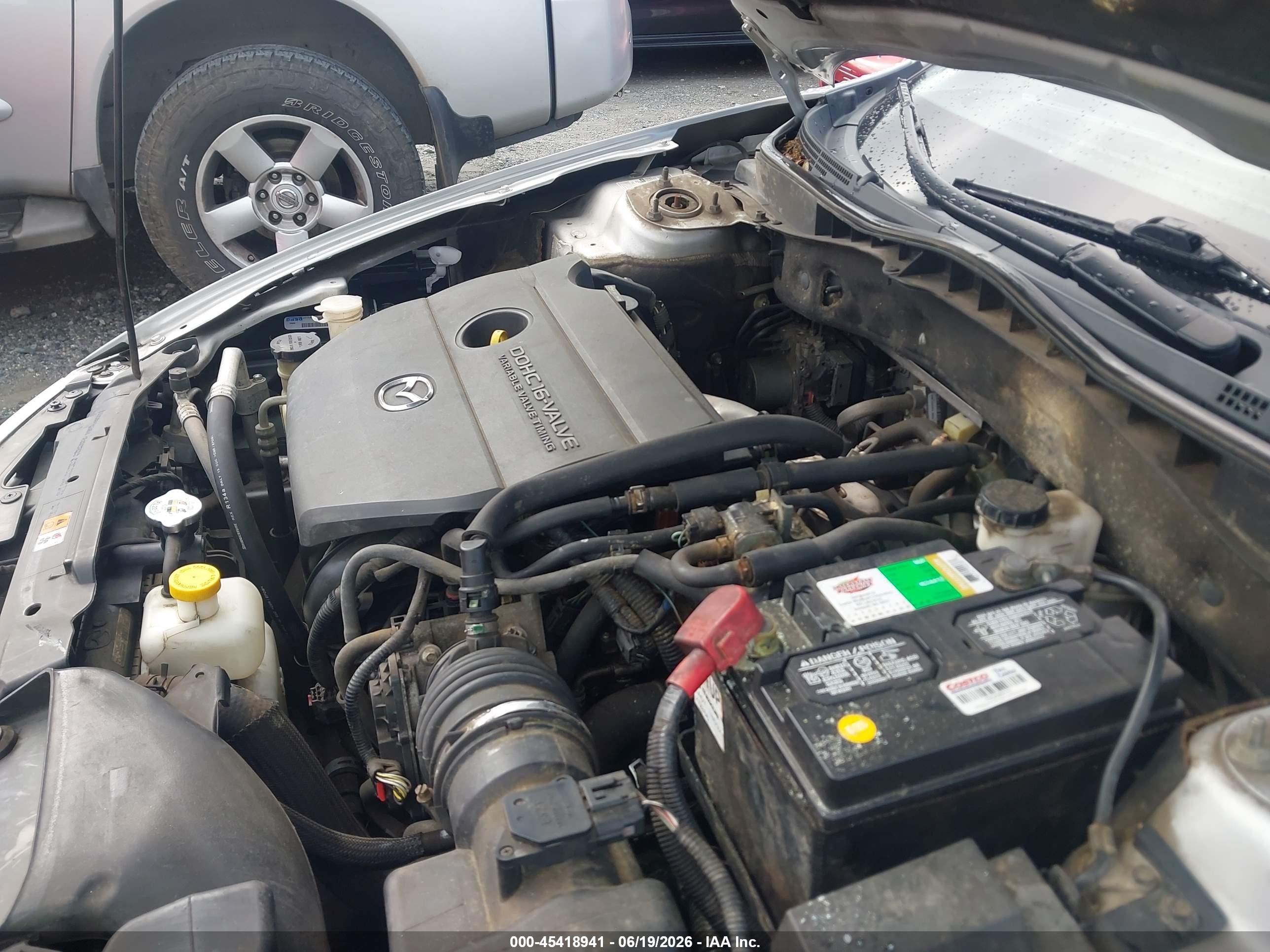 2012 Mazda Mazda6 I Touring Plus Silver vin: 1YVHZ8EH9C5M12683