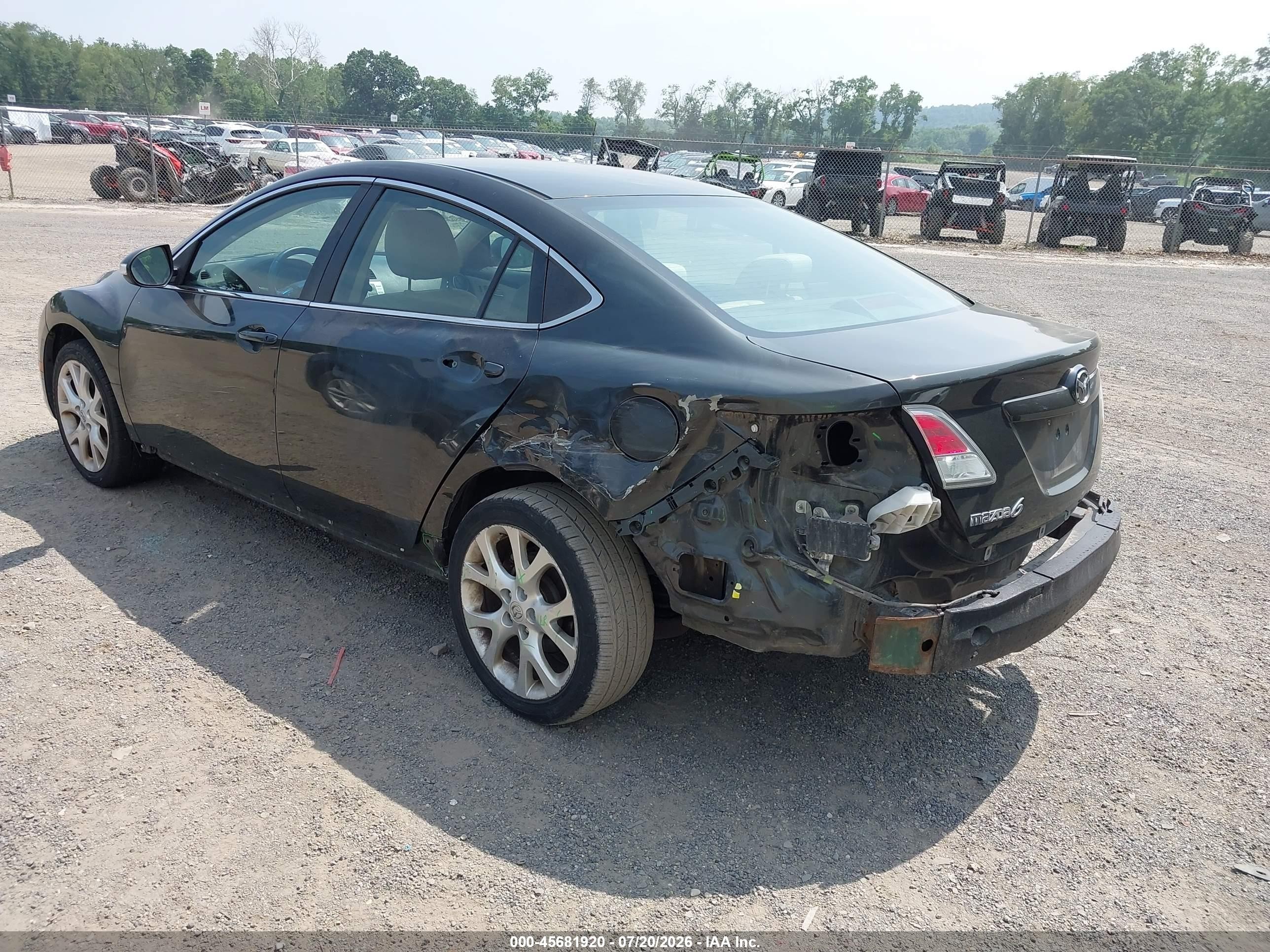 2013 Mazda Mazda6 I Touring Plus Gray vin: 1YVHZ8EH9D5M08182