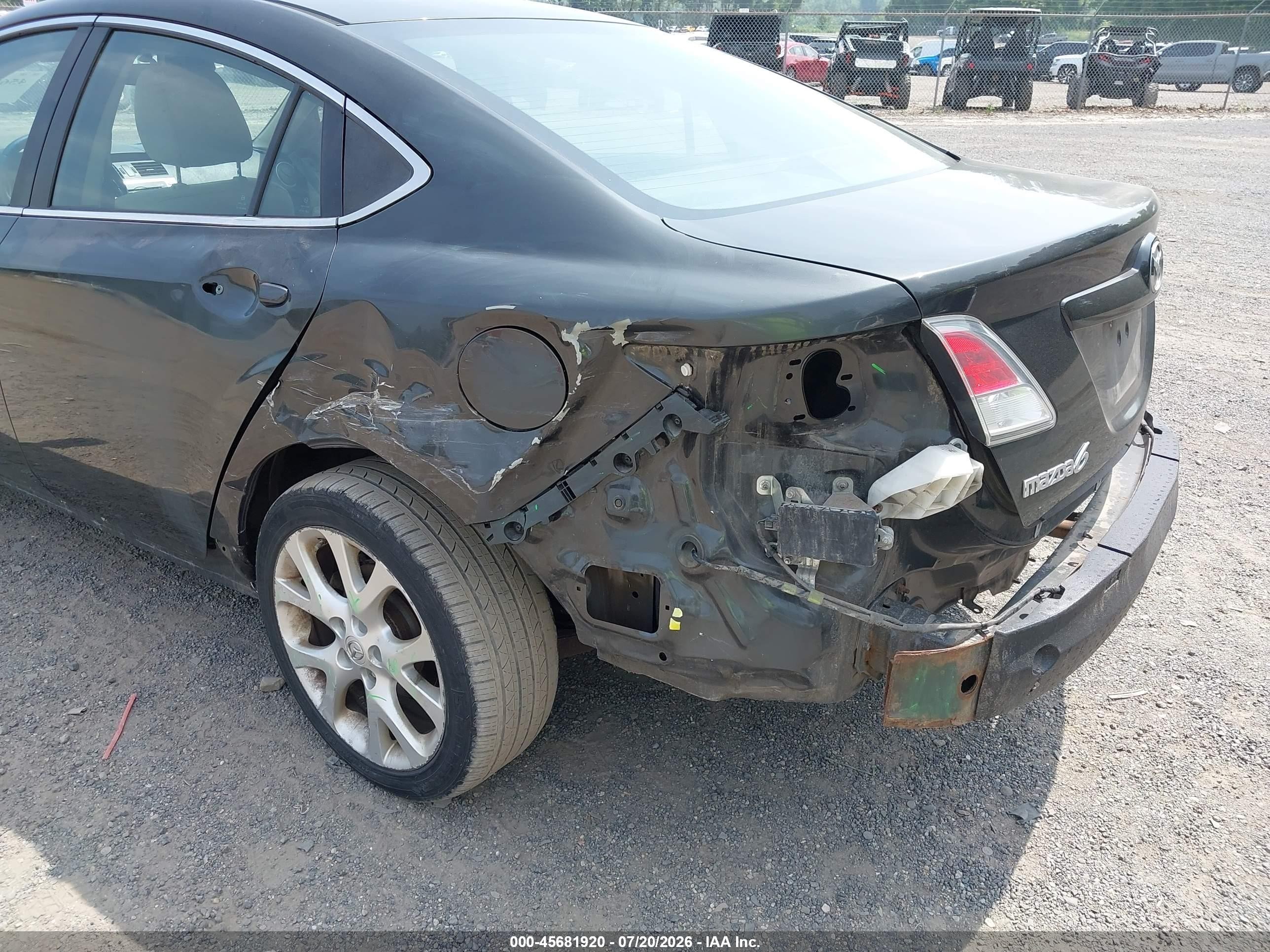 2013 Mazda Mazda6 I Touring Plus Gray vin: 1YVHZ8EH9D5M08182