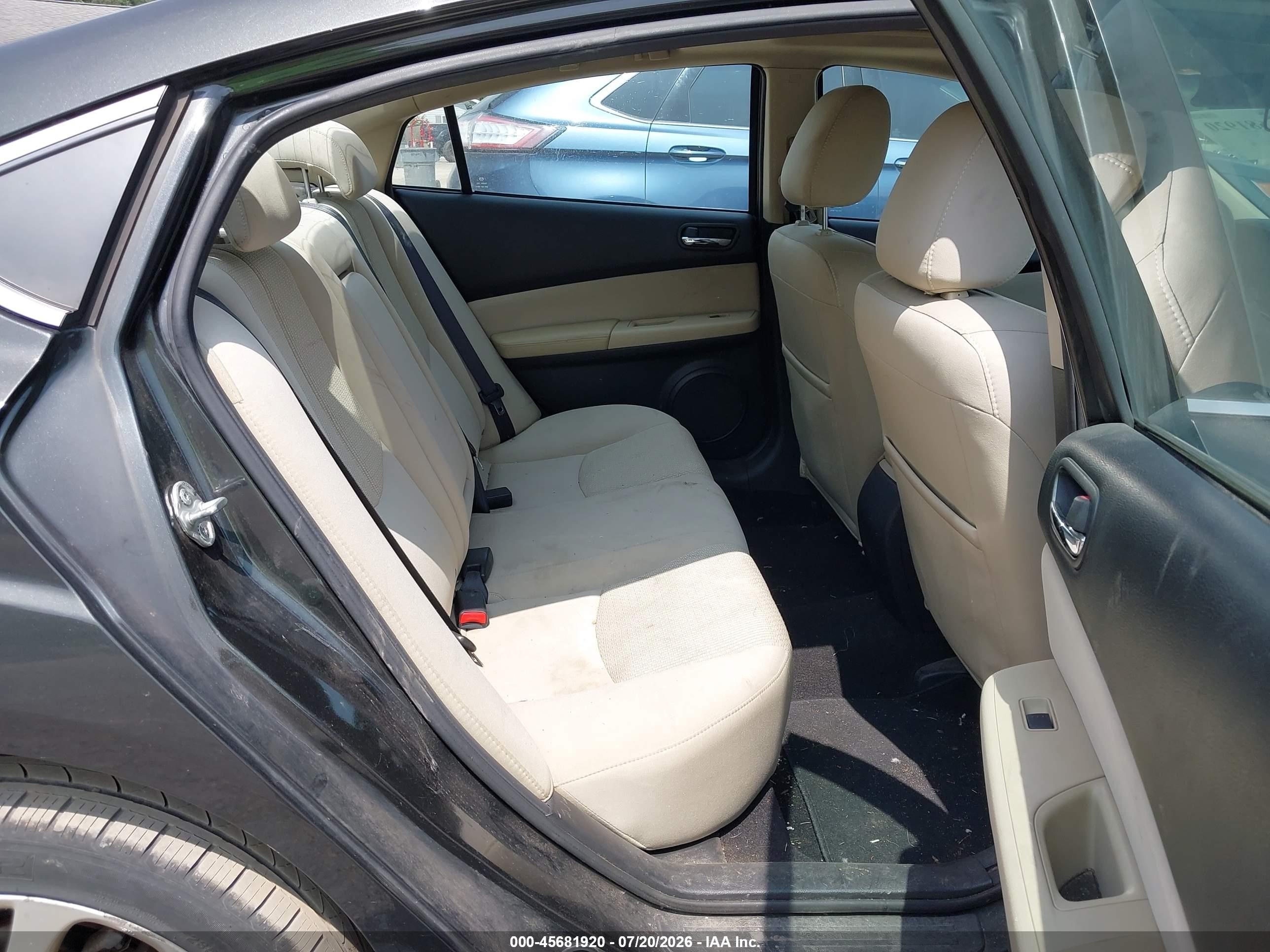 2013 Mazda Mazda6 I Touring Plus Gray vin: 1YVHZ8EH9D5M08182