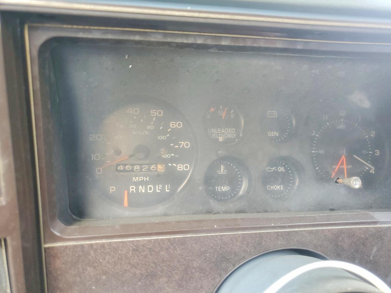 1979 Chevrolet Montecarlo Blue vin: 1Z37H9B444181