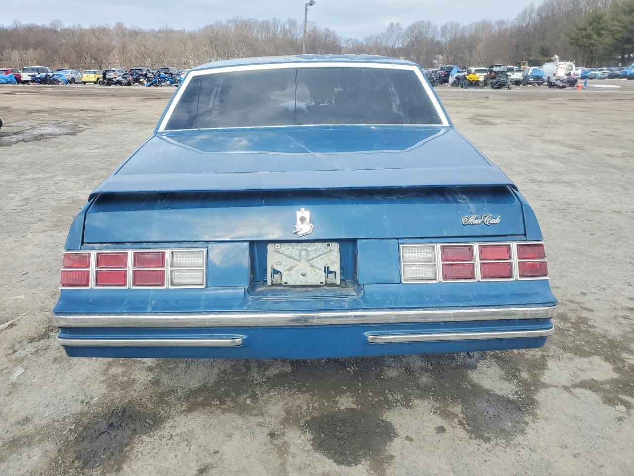 1979 Chevrolet Montecarlo Blue vin: 1Z37H9B444181