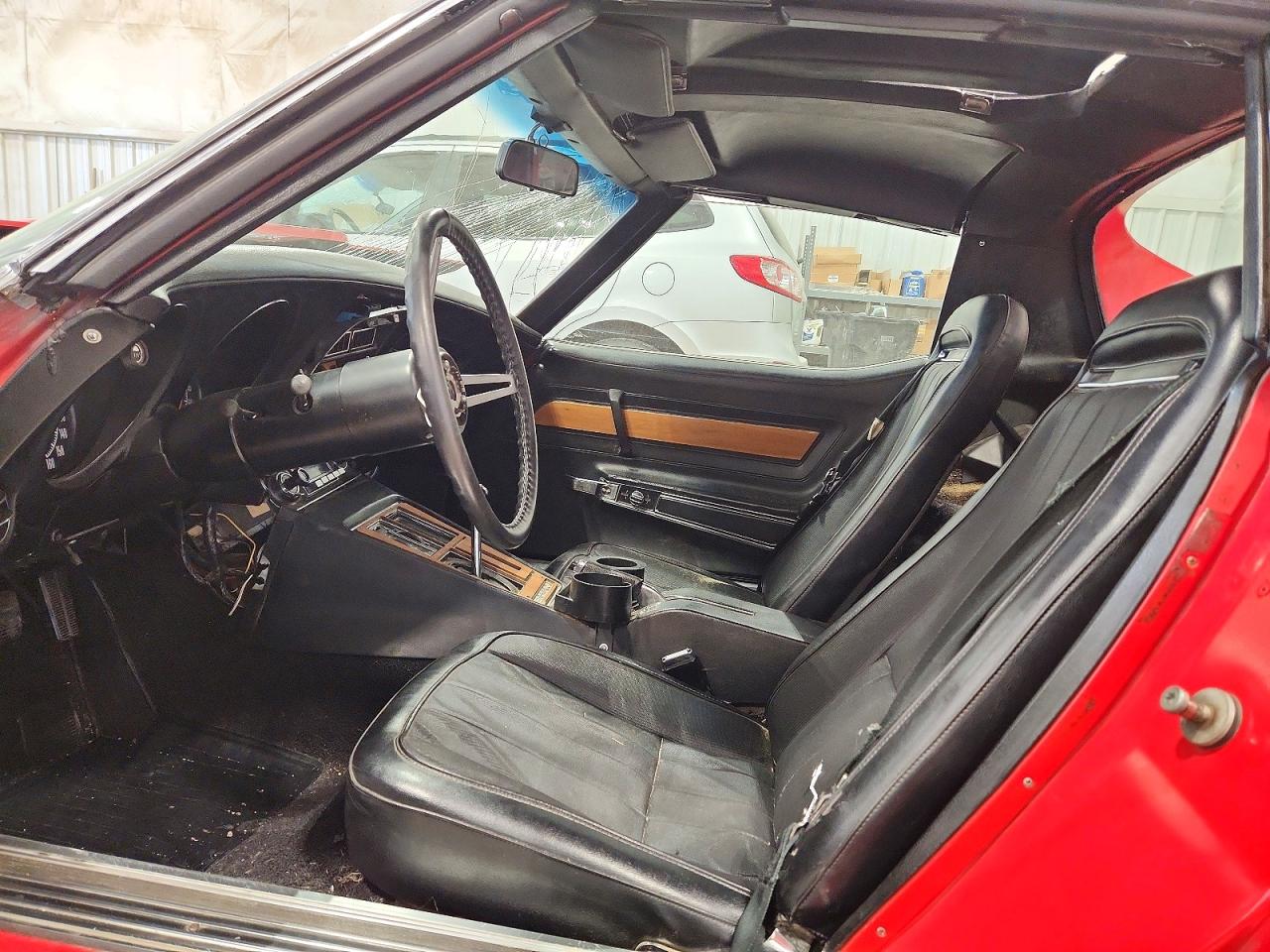 1973 Chev Corvette Red vin: 1Z37J3S419999