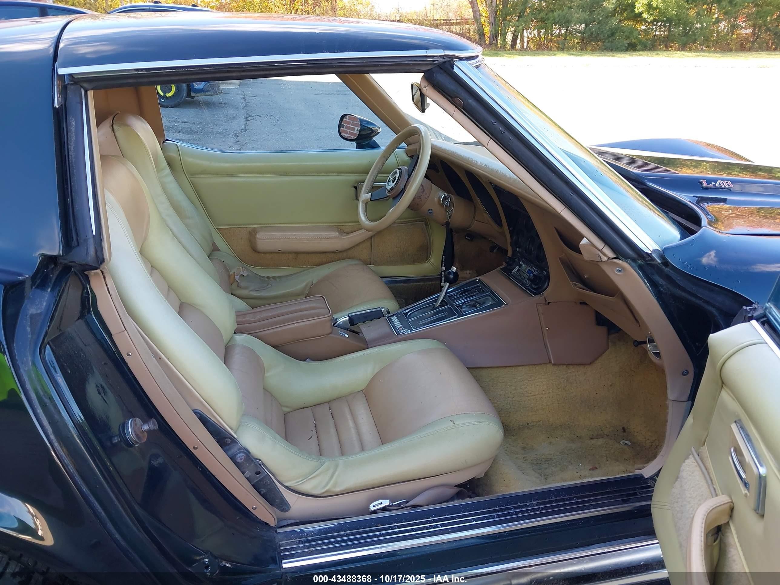 1974 Chevrolet Corvette   Зеленый vin: 1Z37J4S415346    