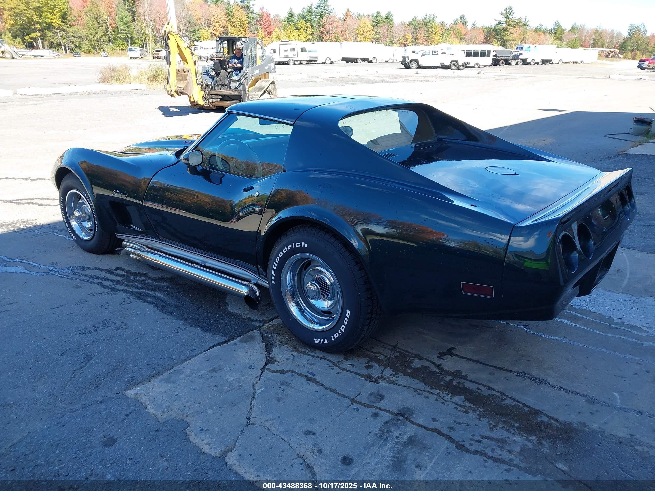 1974 Chevrolet Corvette   Зеленый vin: 1Z37J4S415346    
