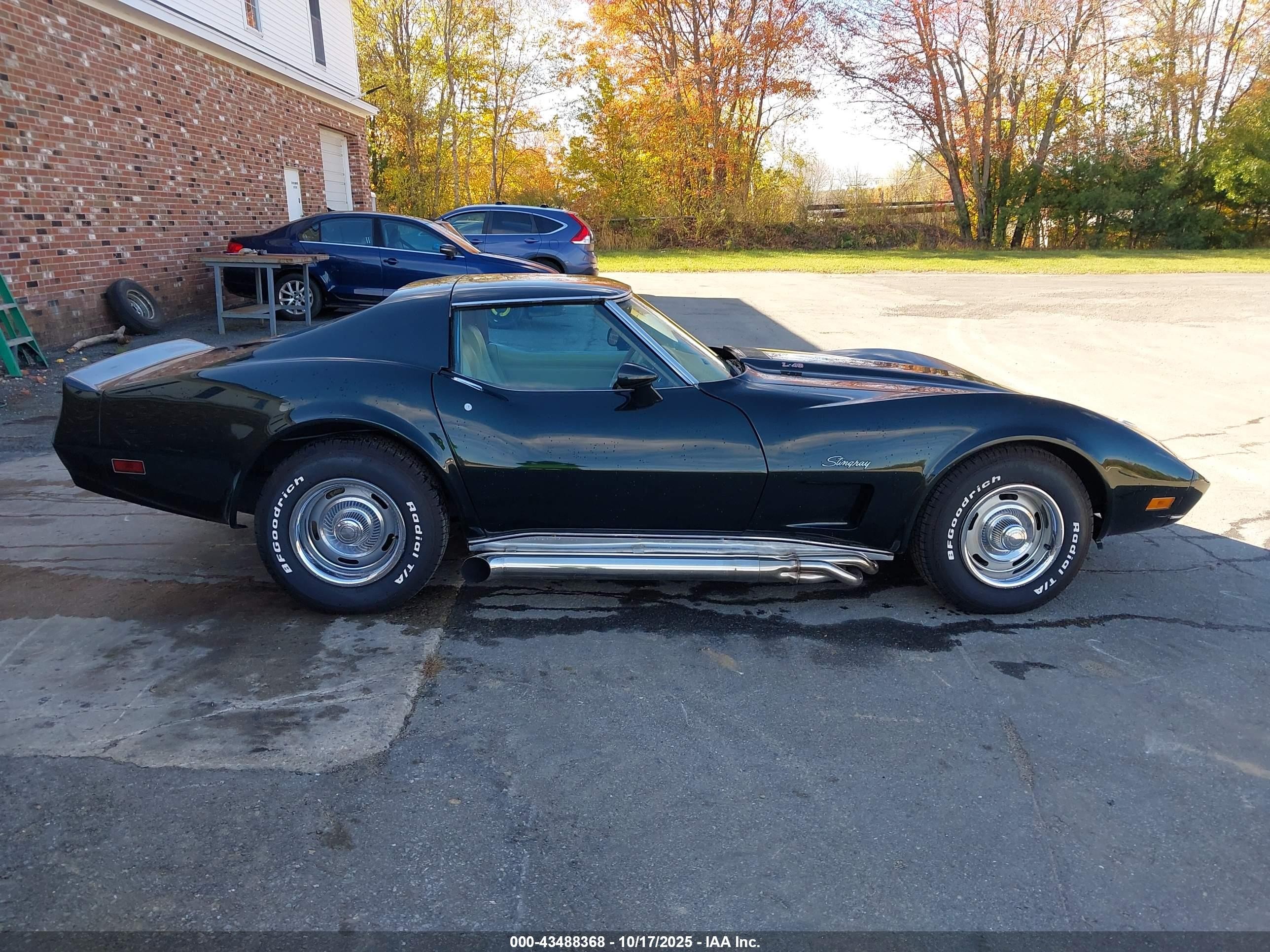 1974 Chevrolet Corvette   Зеленый vin: 1Z37J4S415346    