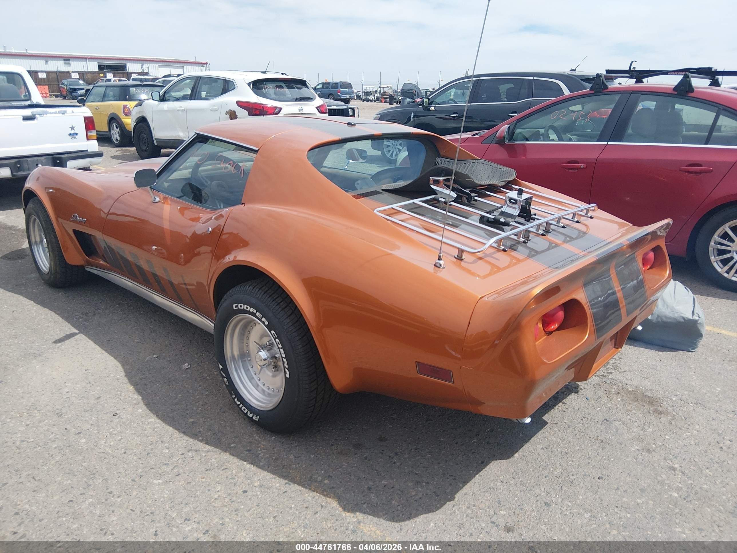 1974 Chevy Corvette (convertible)   Оранжевый vin: 1Z37J4S421358    