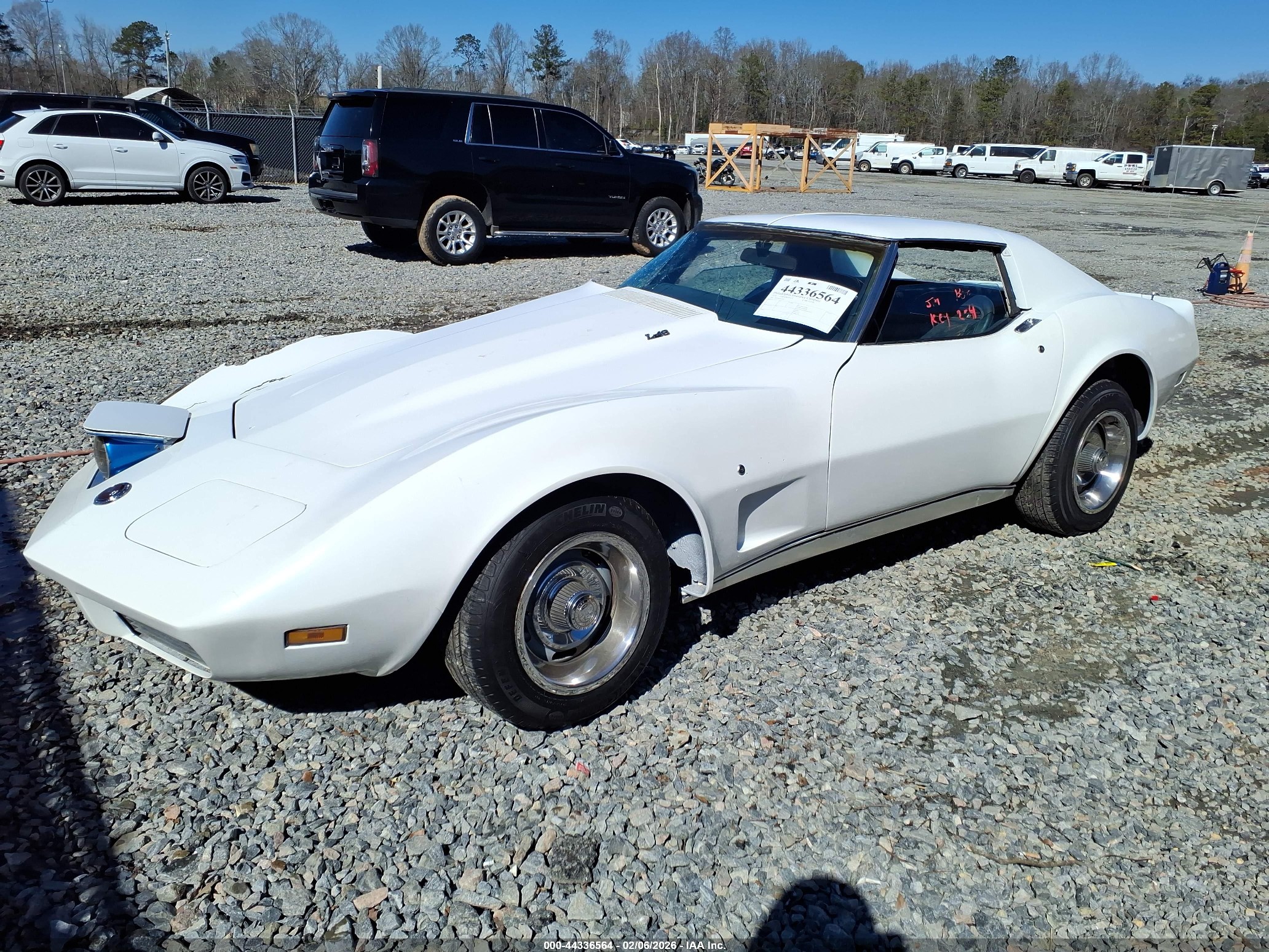 1974 Chevrolet Corvette   Белый vin: 1Z37J4S433053    