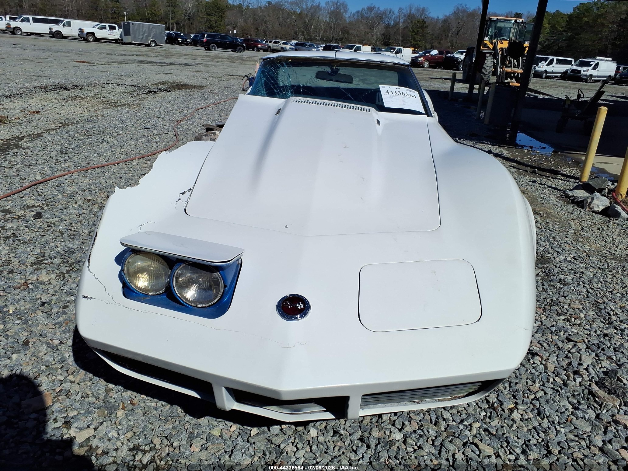 1974 Chevrolet Corvette   Белый vin: 1Z37J4S433053    