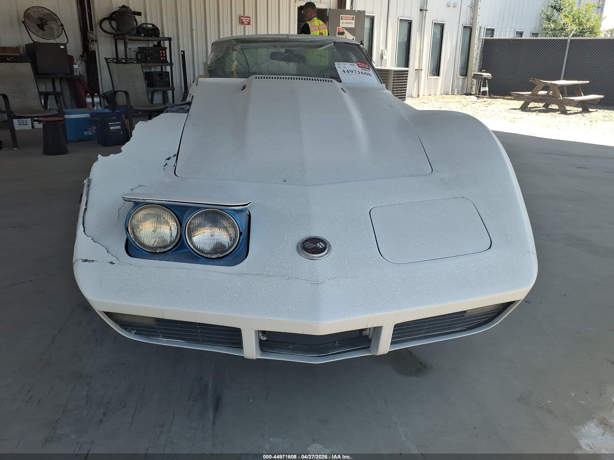 1974 Chevrolet Corvette   White vin: 1Z37J45433053    