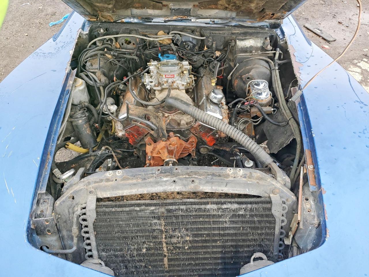 1972 Chev Corvette Blue vin: 1Z37K2S507441