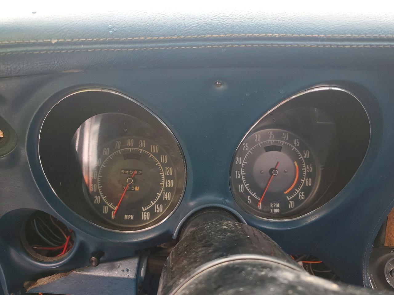 1972 Chev Corvette Blue vin: 1Z37K2S507441