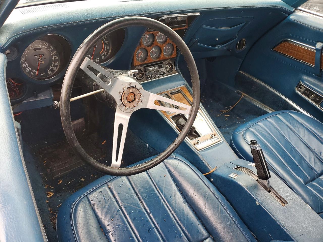 1972 Chev Corvette Blue vin: 1Z37K2S507441