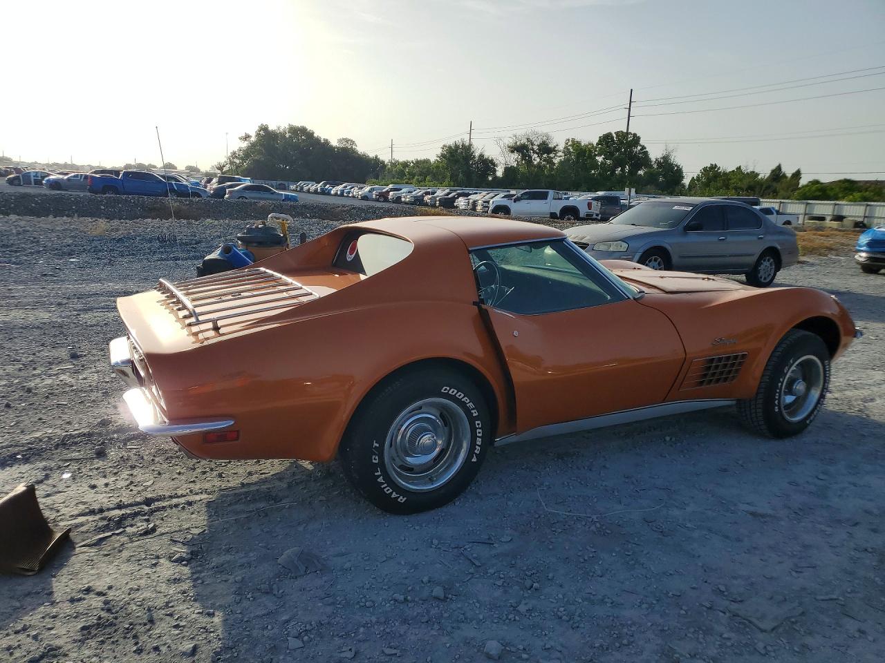 1972 Chevrolet Corvette Оранжевый vin: 1Z37K2S513106