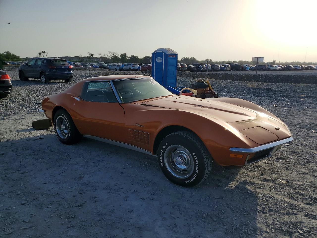 1972 Chevrolet Corvette Оранжевый vin: 1Z37K2S513106