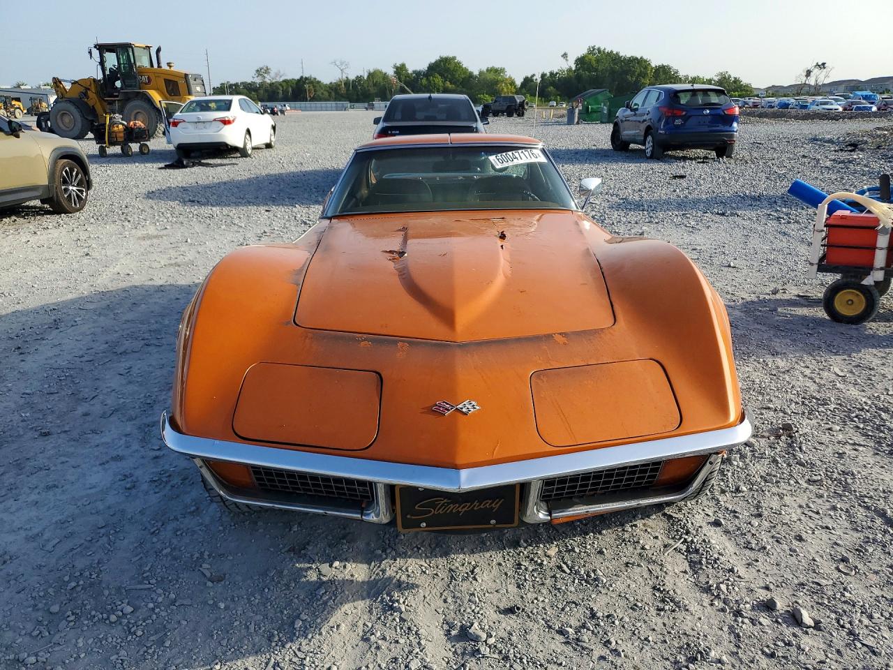 1972 Chevrolet Corvette Оранжевый vin: 1Z37K2S513106