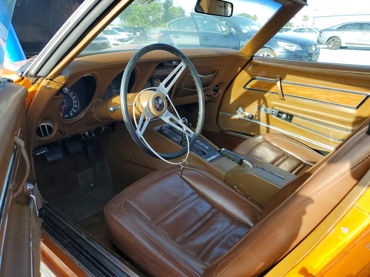1972 Chevrolet Corvette Оранжевый vin: 1Z37K2S513106