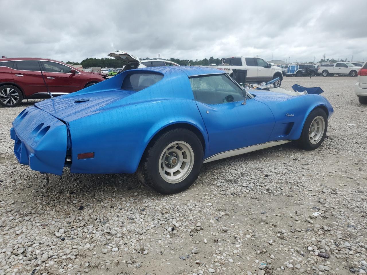 1972 Chev Corvette Синий vin: 1Z37K2S518674