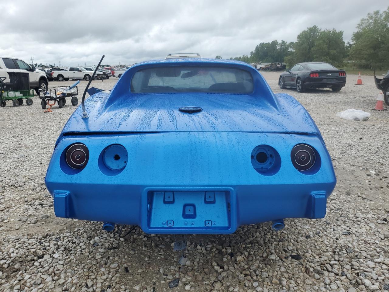 1972 Chev Corvette Синий vin: 1Z37K2S518674
