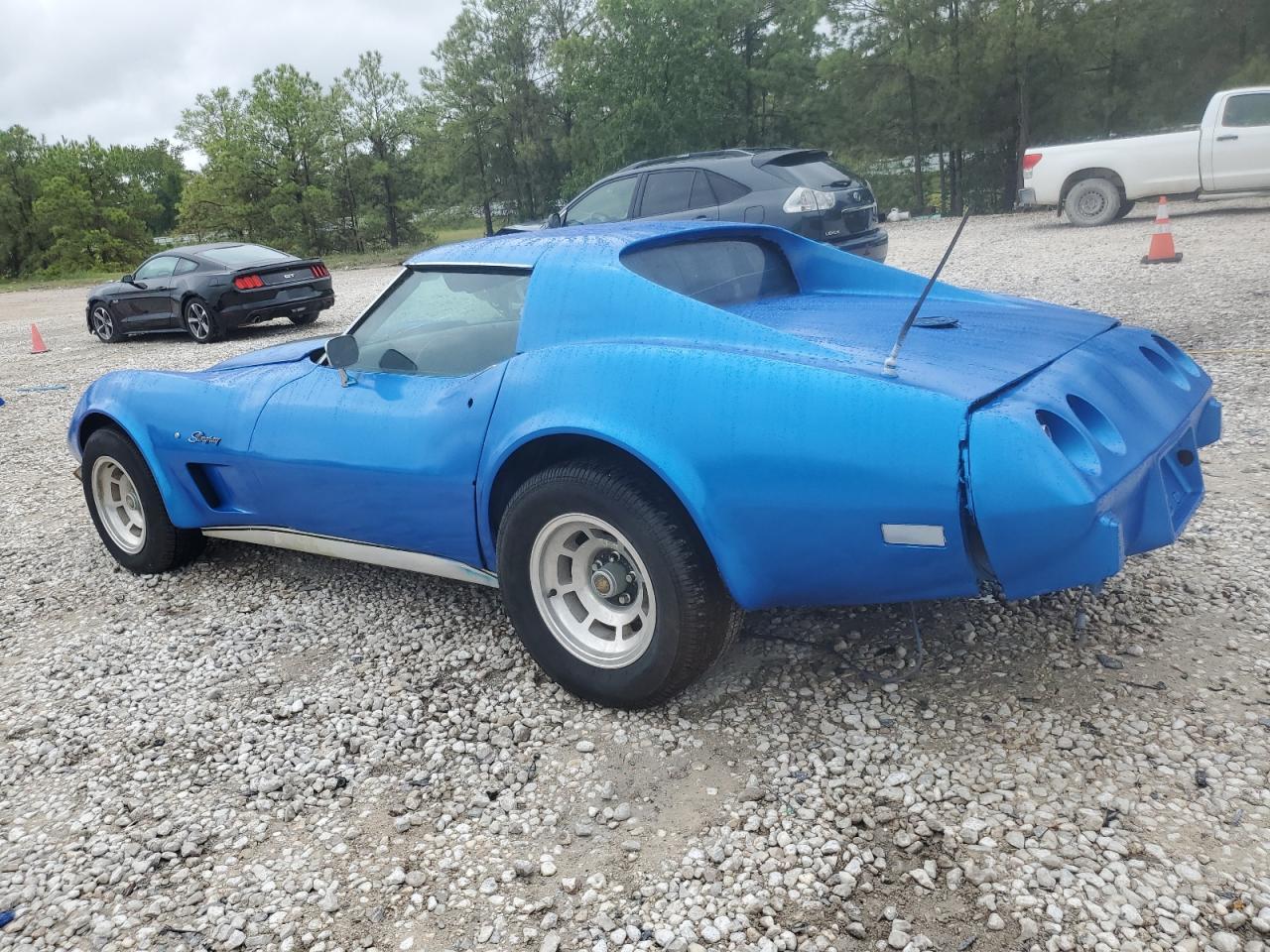 1972 Chev Corvette Синий vin: 1Z37K2S518674